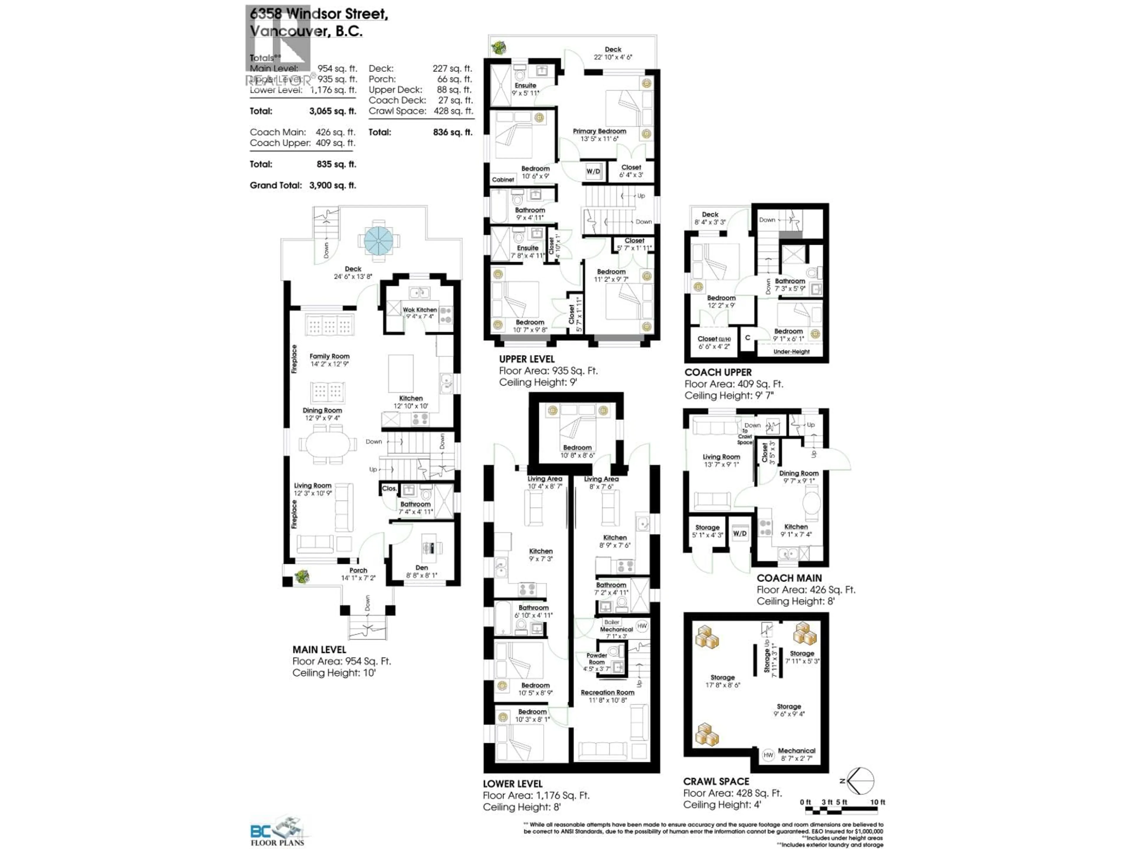 Floor plan for 1 - 6358 WINDSOR STREET, Vancouver British Columbia V5W3J5