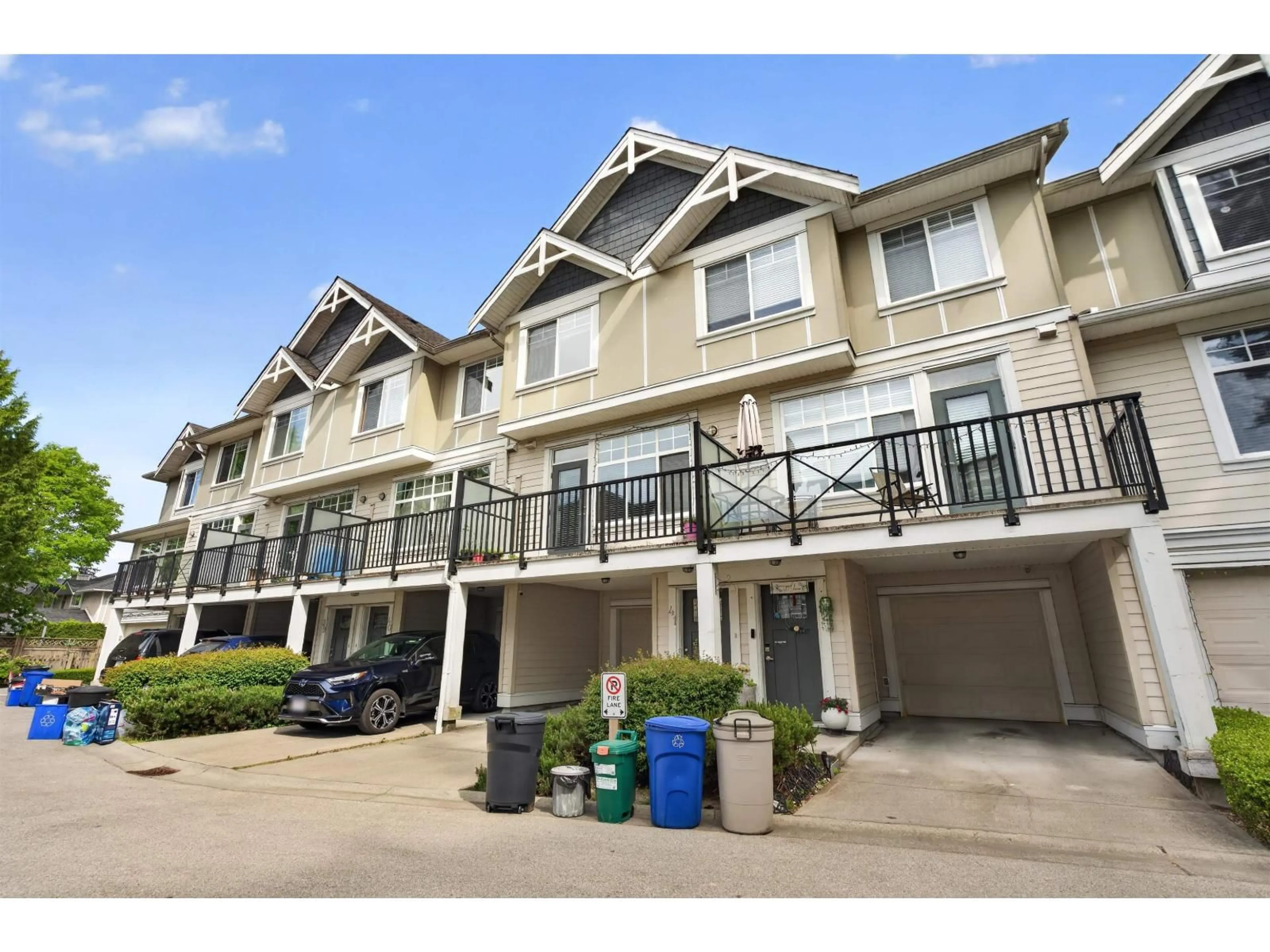 A pic from outside/outdoor area/front of a property/back of a property/a pic from drone, street for 41 - 12775 63 AVENUE, Surrey British Columbia V3X0E9