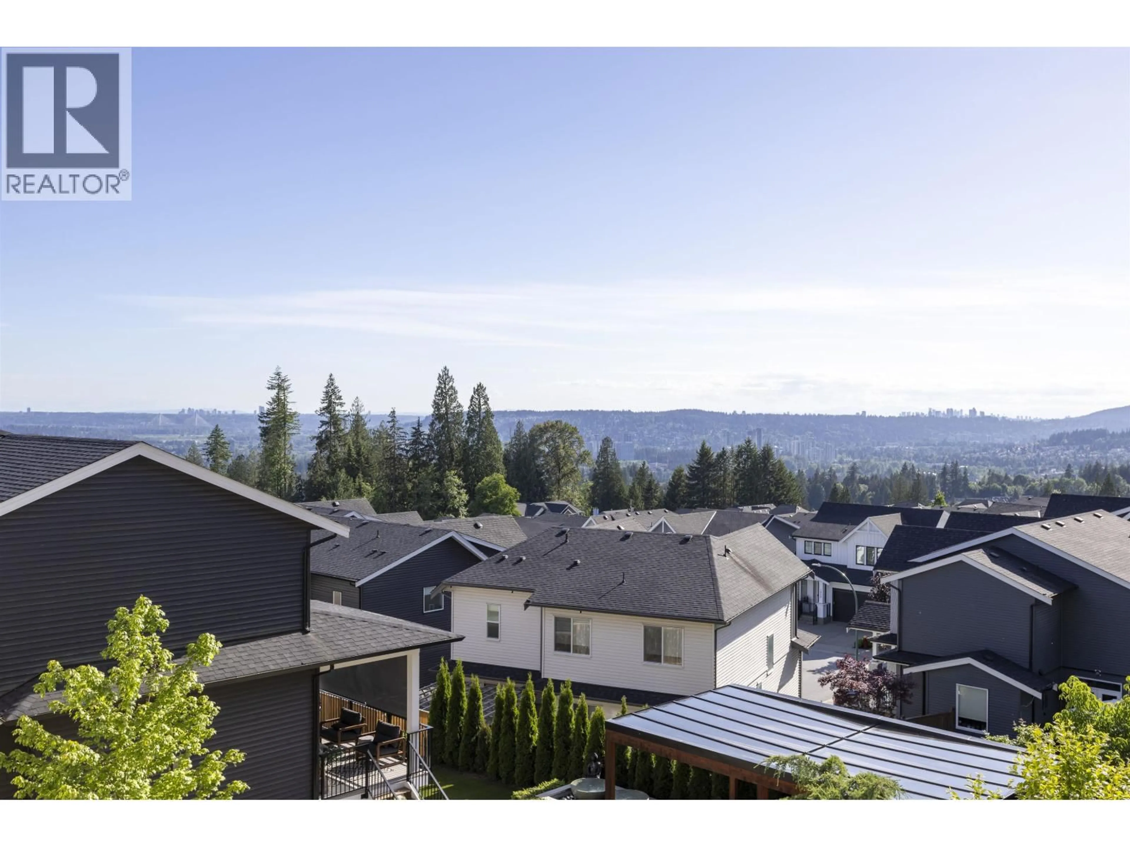 A pic from outside/outdoor area/front of a property/back of a property/a pic from drone, mountain view for 3488 DANIELSON DRIVE, Coquitlam British Columbia V3E0N4