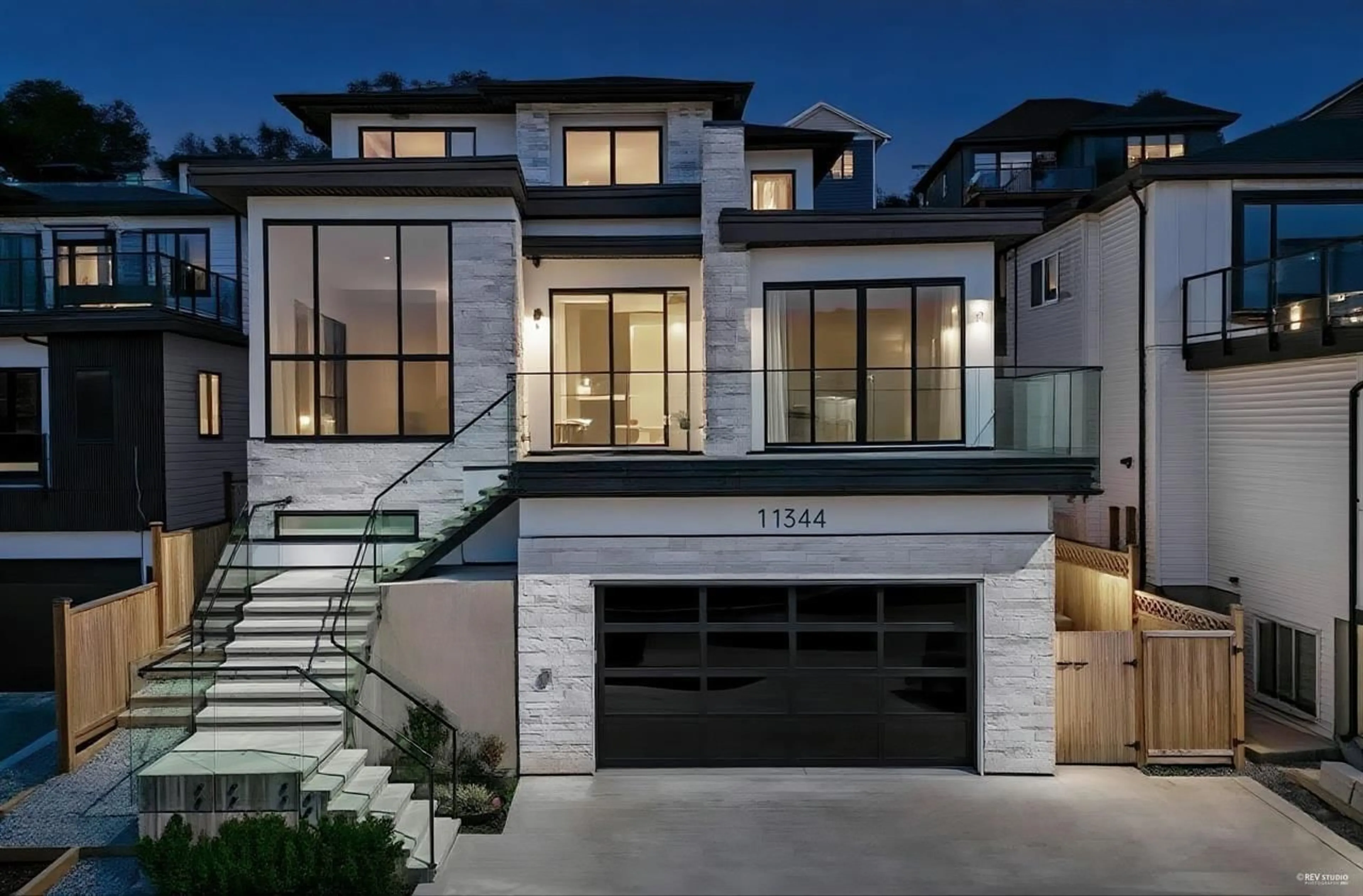 Home with brick exterior material, street for 11344 RIVER ROAD, Surrey British Columbia V3V2V6