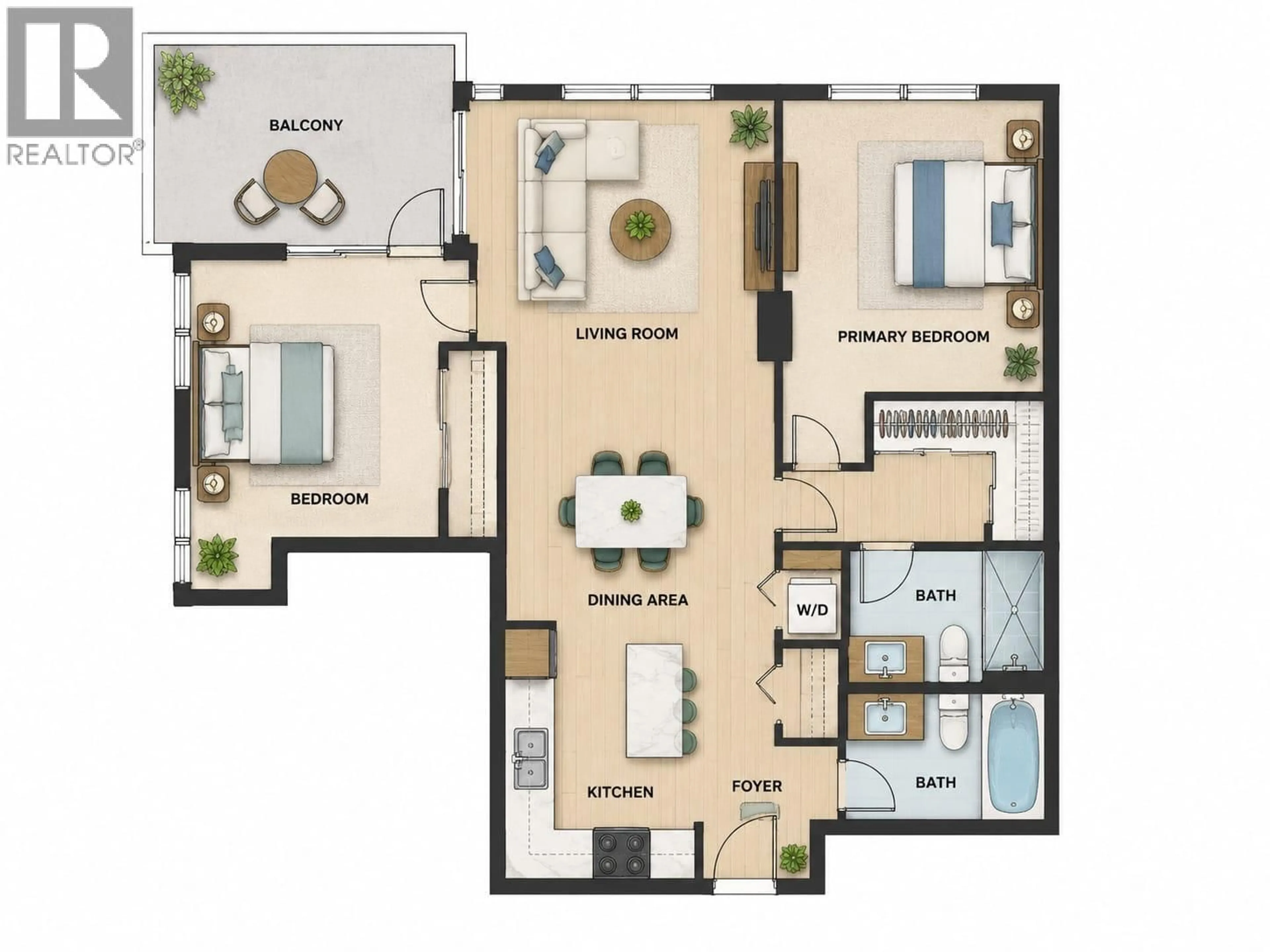 Floor plan for 1303 - 2088 MADISON AVENUE, Burnaby British Columbia V5C6T5
