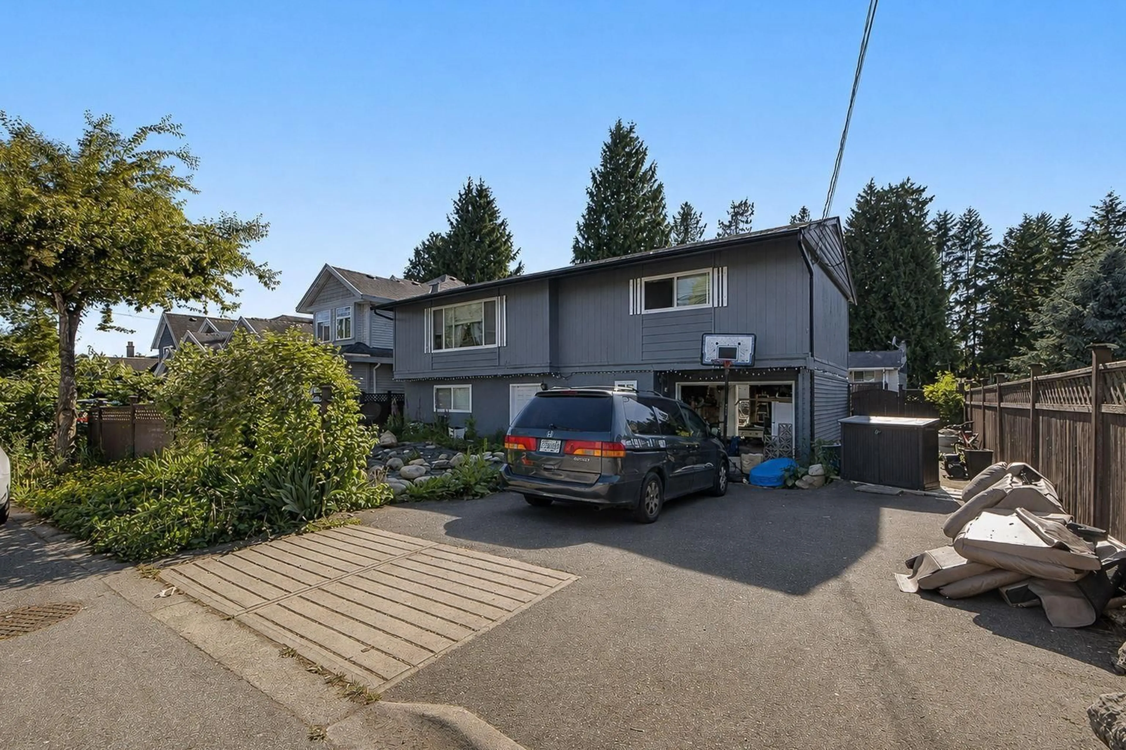 A pic from outside/outdoor area/front of a property/back of a property/a pic from drone, street for 7427 115 STREET, Delta British Columbia V4C5M6