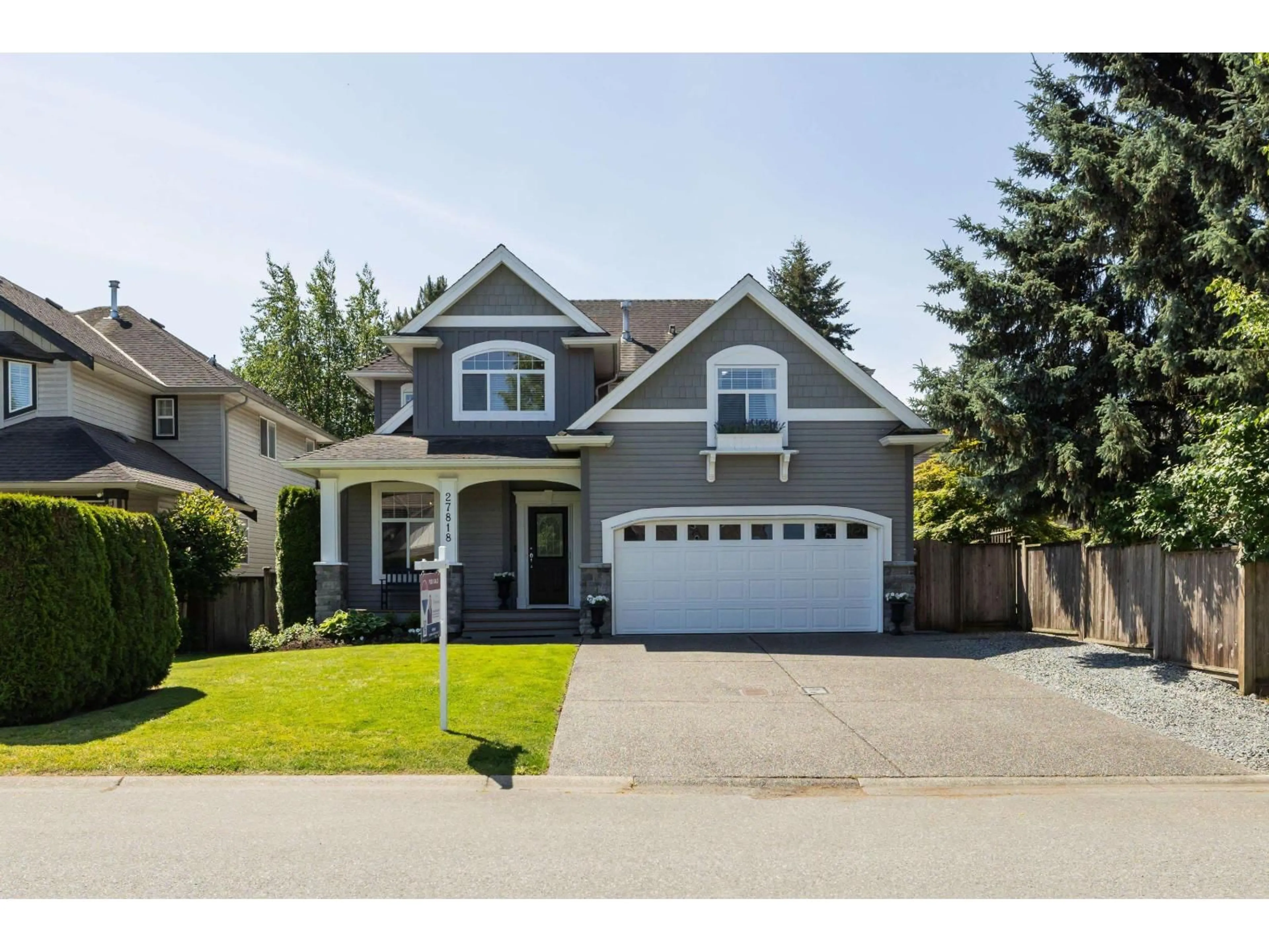 Home with vinyl exterior material, street for 27818 JUNCTION AVENUE, Abbotsford British Columbia V4X2S2