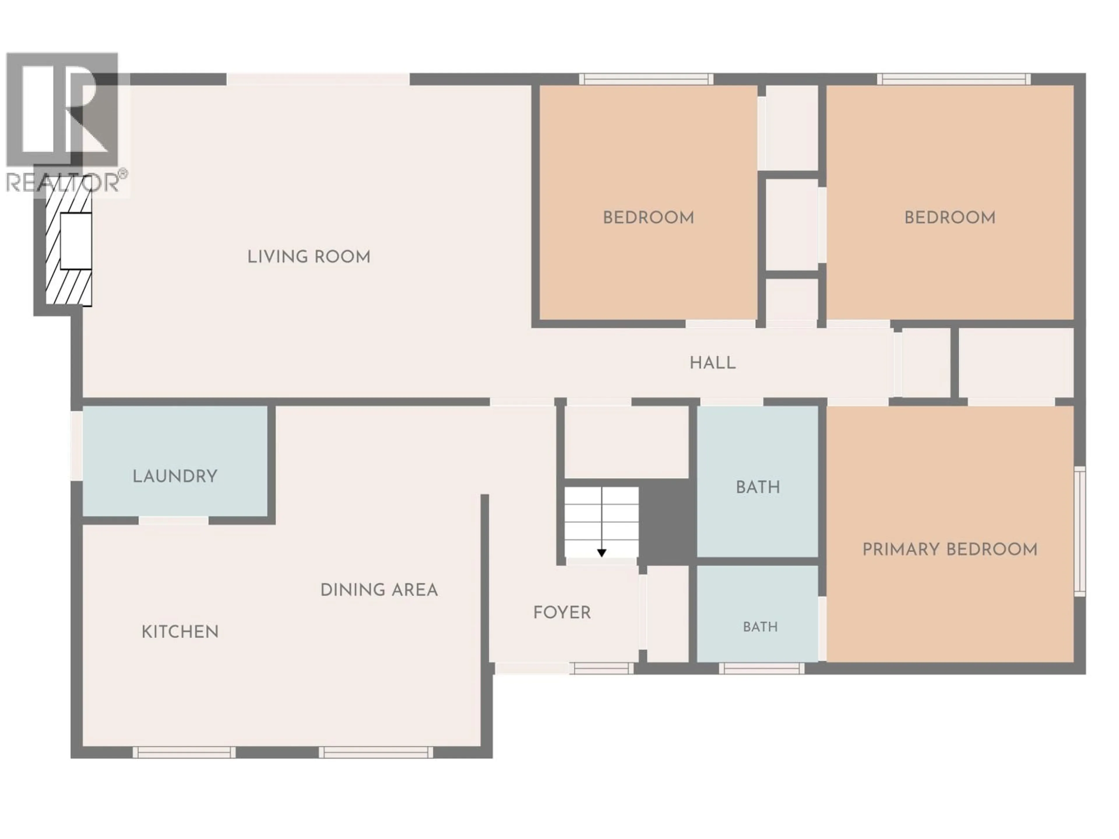 Floor plan for 1245 CLARKE AVENUE, Williams Lake British Columbia V2G2N6