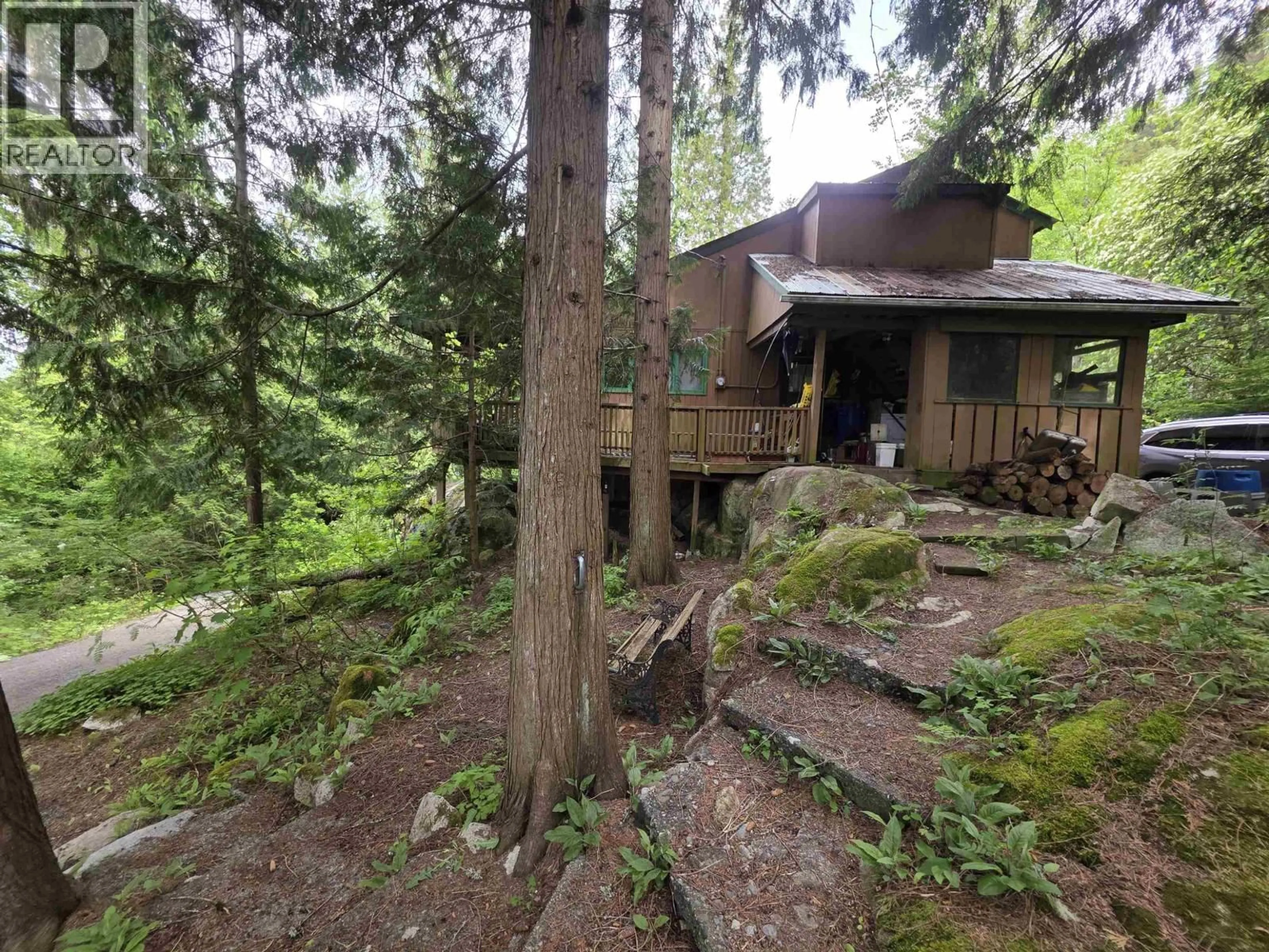 A pic from outside/outdoor area/front of a property/back of a property/a pic from drone, forest/trees view for 4556 JOHNS ROAD, Terrace British Columbia V8G0B3