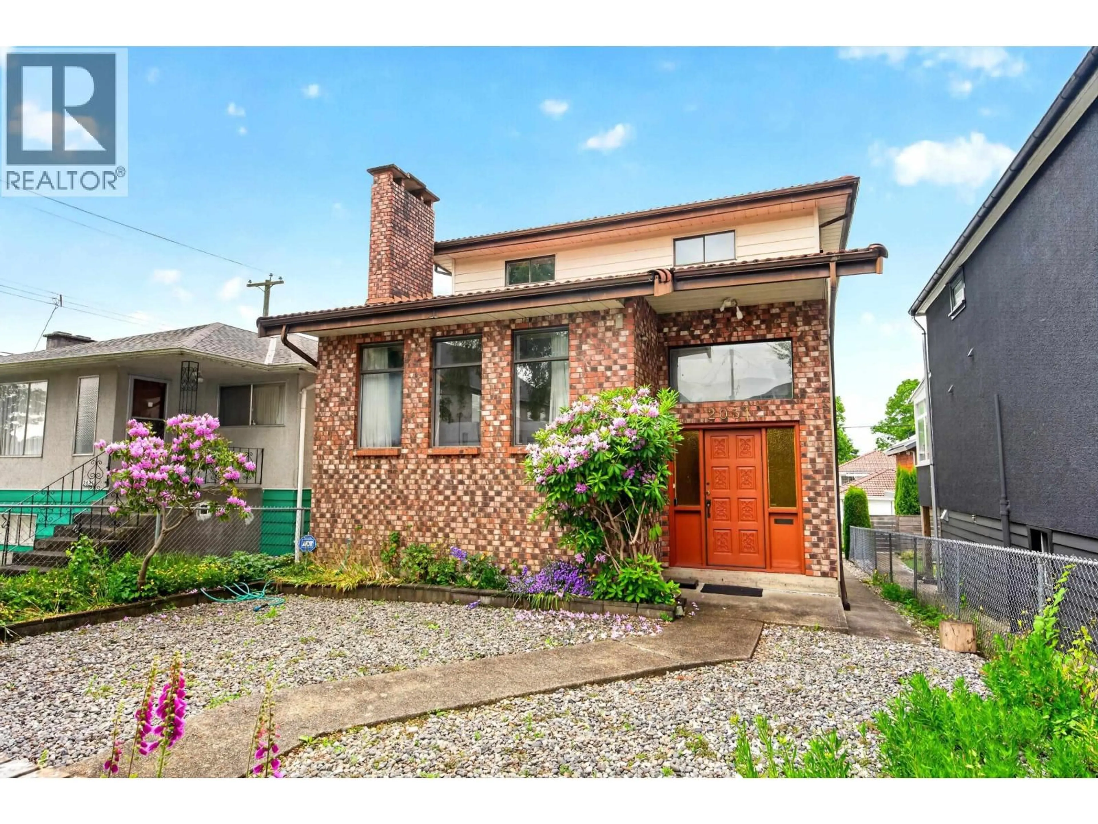 Home with brick exterior material, street for 2031 23RD AVENUE, Vancouver British Columbia V5N2T9