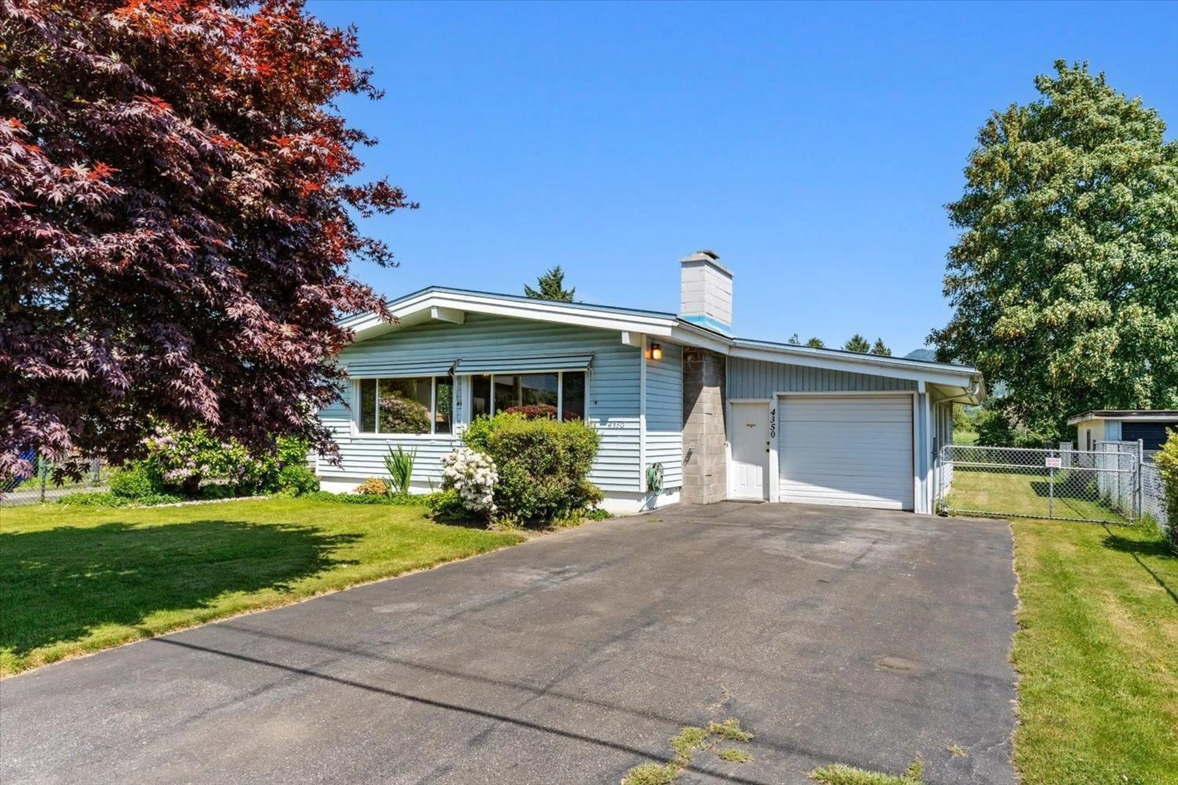 Home with vinyl exterior material, street for 4350 CYPRESS STREET, Yarrow British Columbia V2R5E7