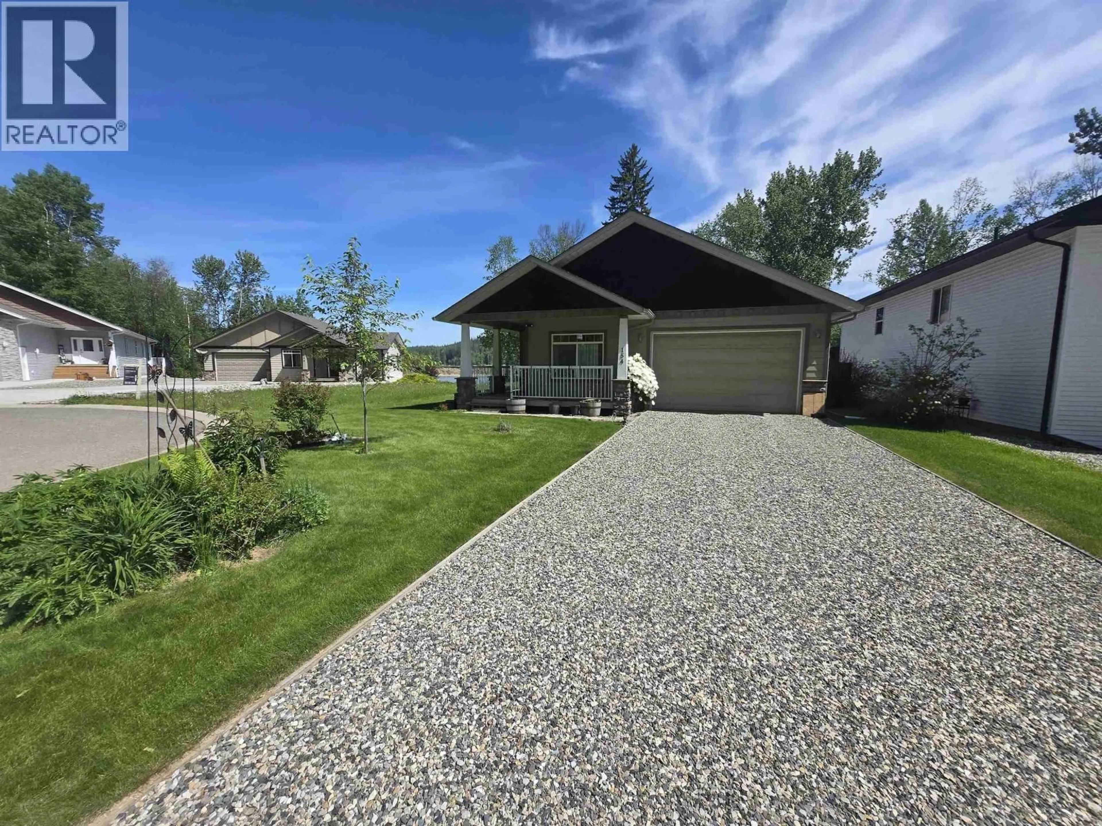 A pic from outside/outdoor area/front of a property/back of a property/a pic from drone, street for 154 - 1702 DYKE ROAD, Quesnel British Columbia V2J6A4