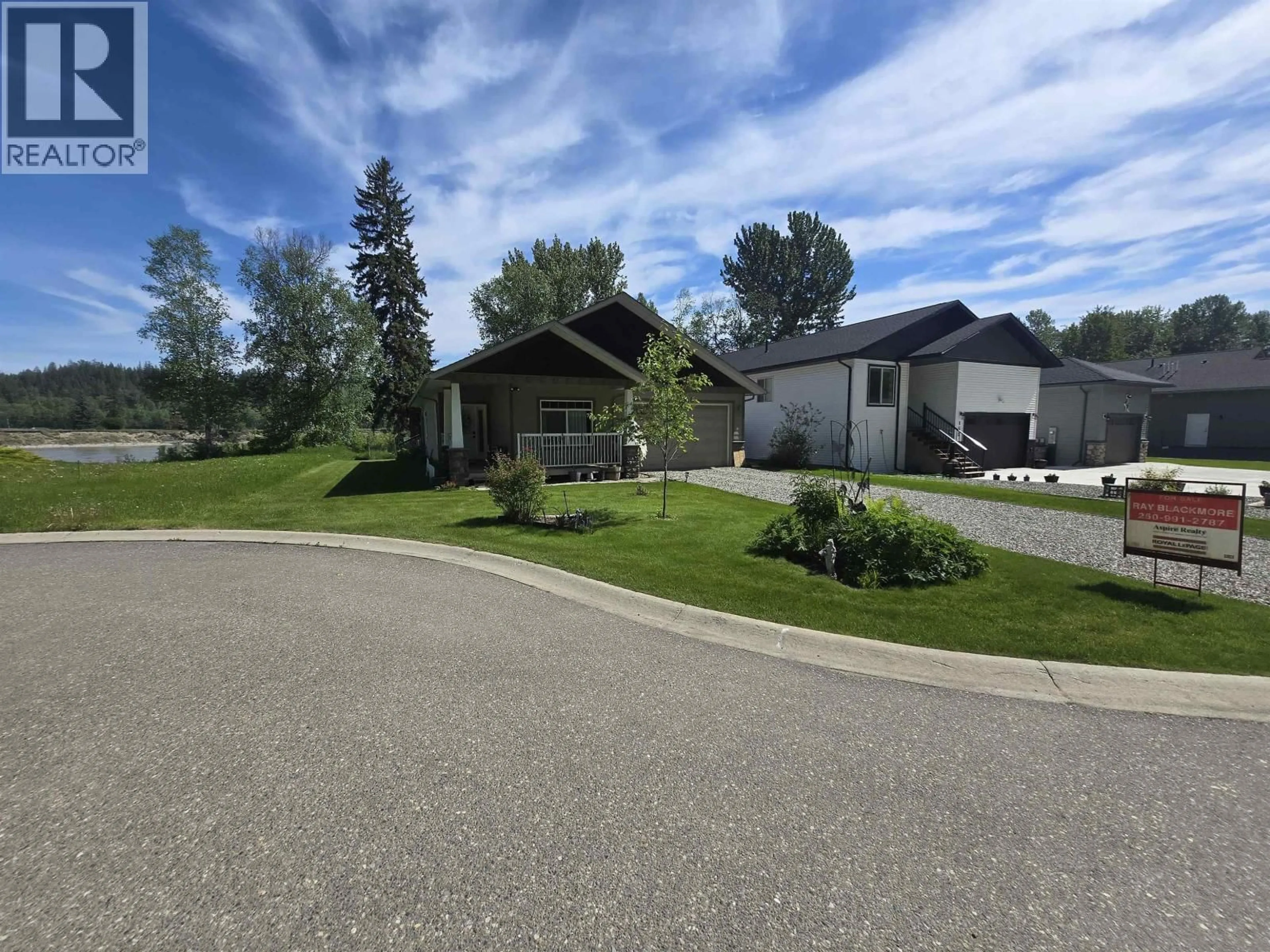 A pic from outside/outdoor area/front of a property/back of a property/a pic from drone, street for 154 - 1702 DYKE ROAD, Quesnel British Columbia V2J6A4