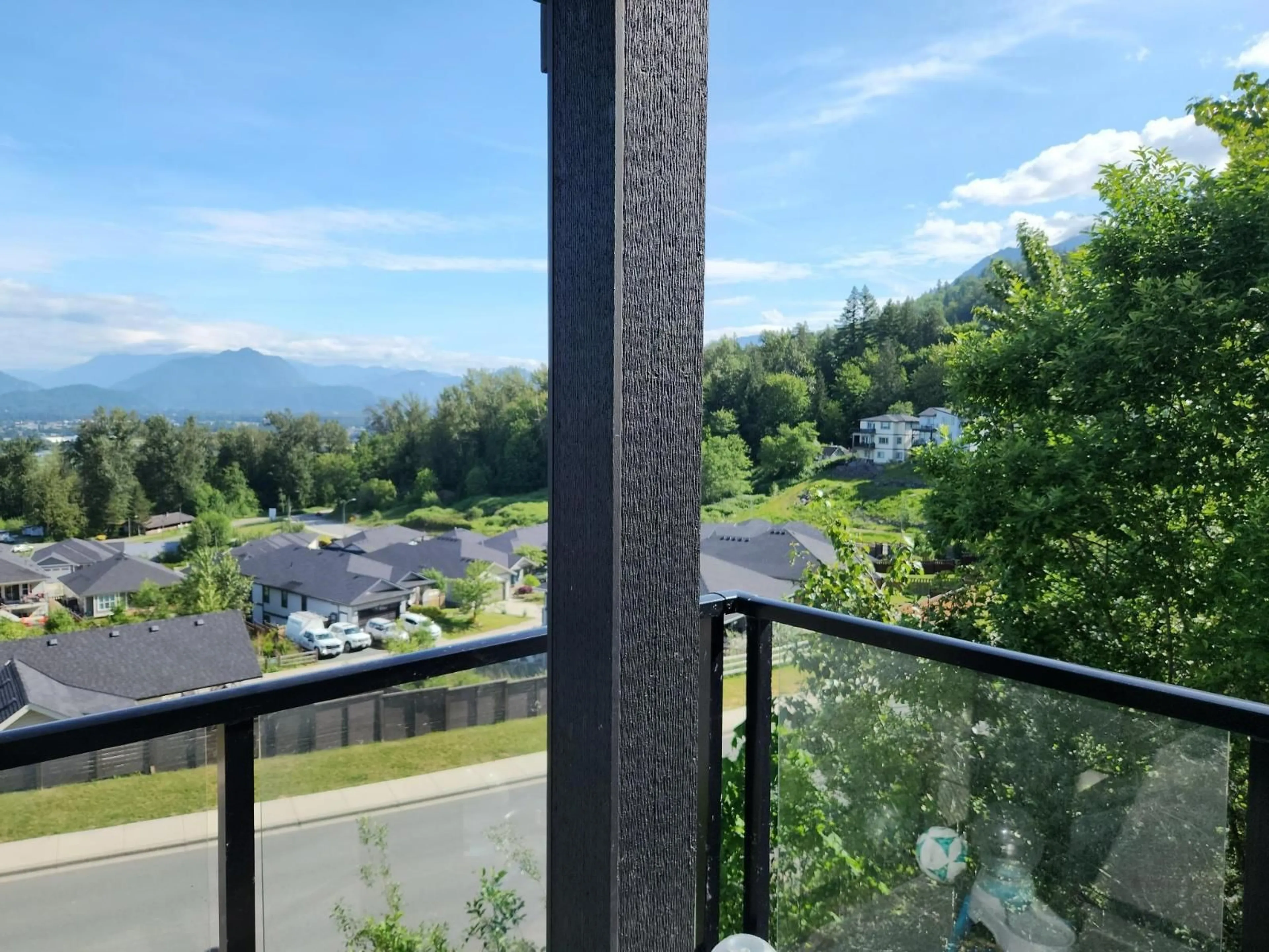 Balcony in the apartment, mountain view for 8220 NIXON ROAD, Chilliwack British Columbia V4Z0E4