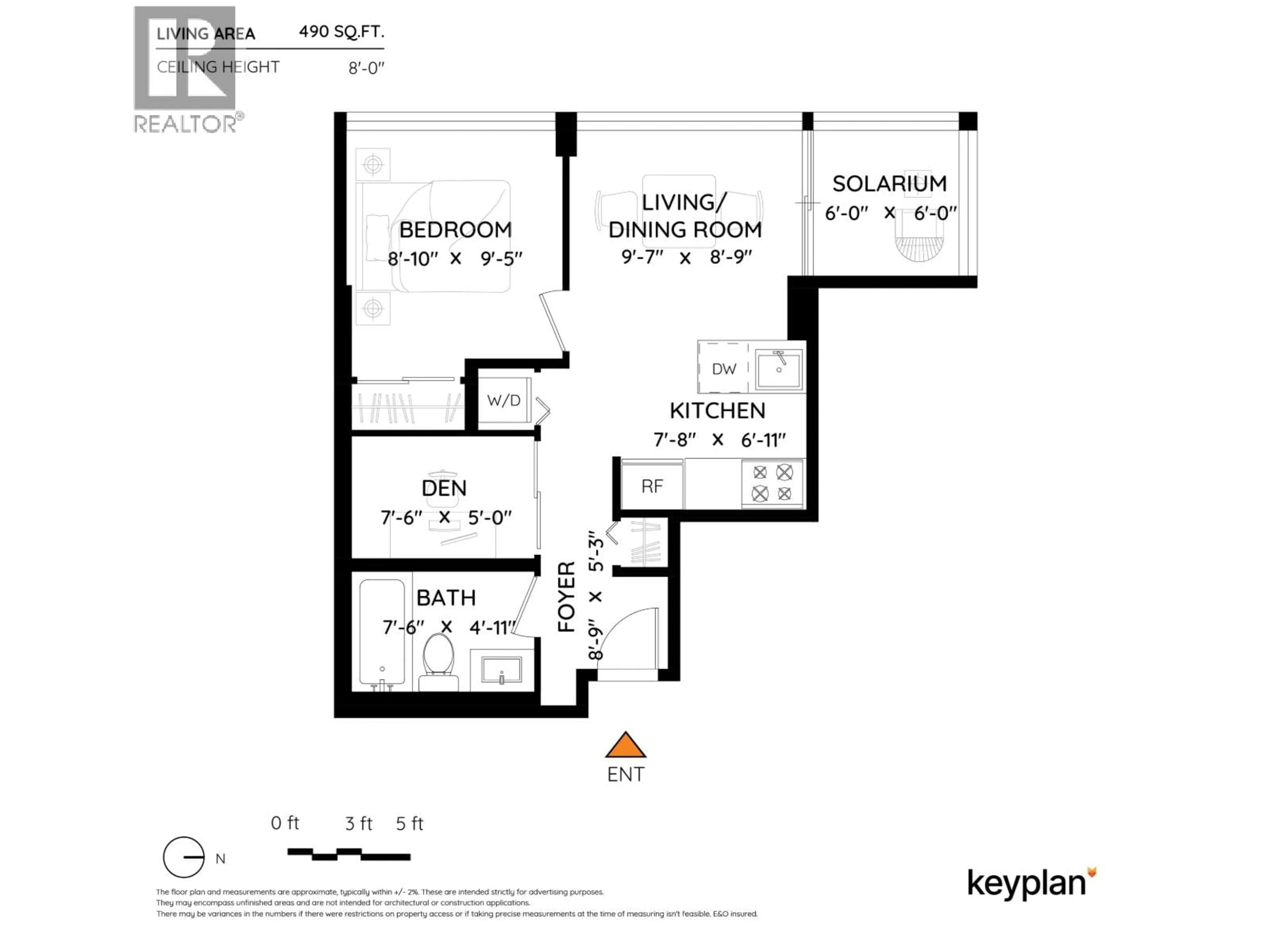 Floor plan for PH110 - 1889 ALBERNI STREET, Vancouver British Columbia V6G3G7