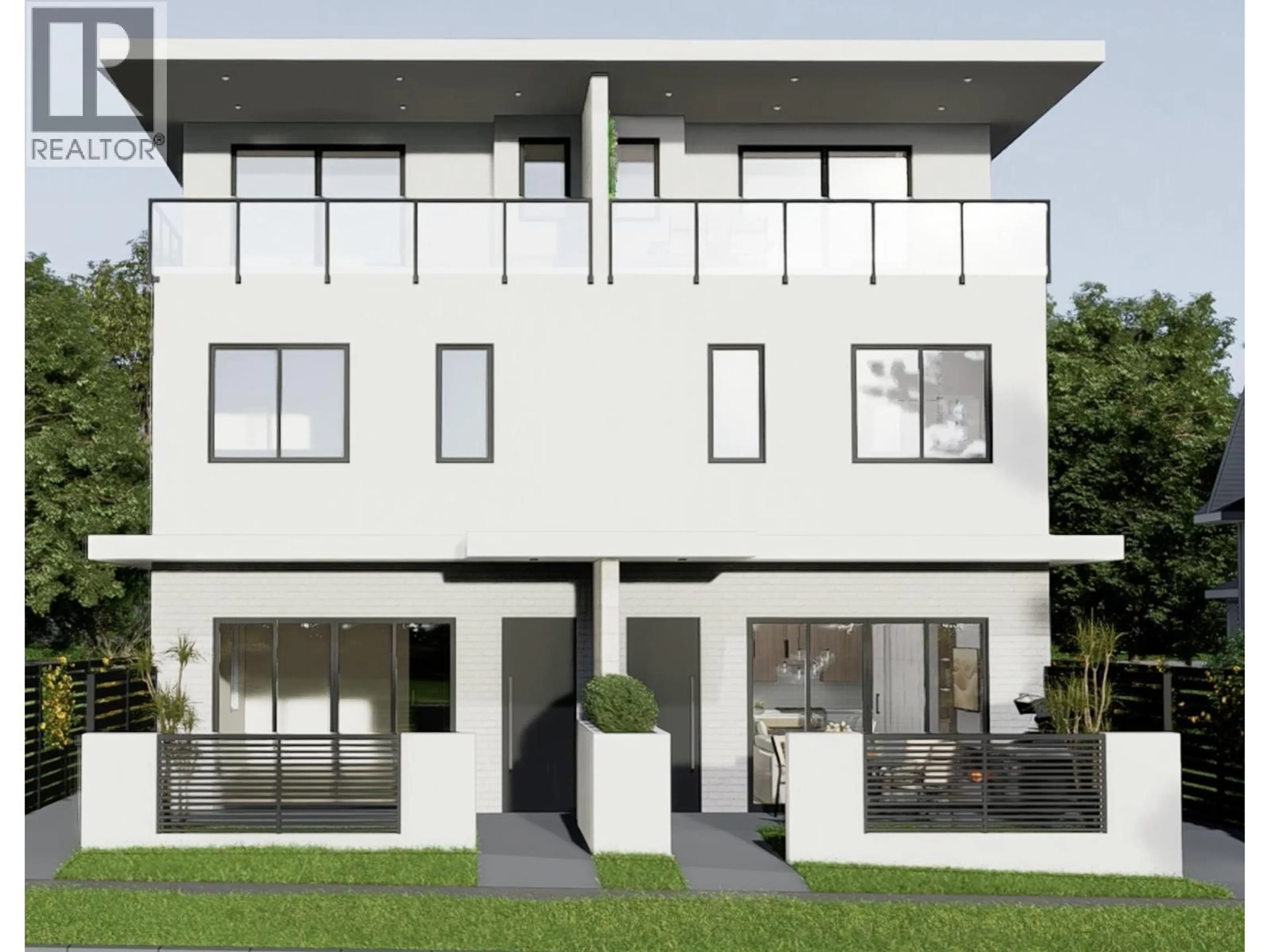 Home with brick exterior material, building for 4 - 5718 ALMA STREET, Vancouver British Columbia V6N1Y4