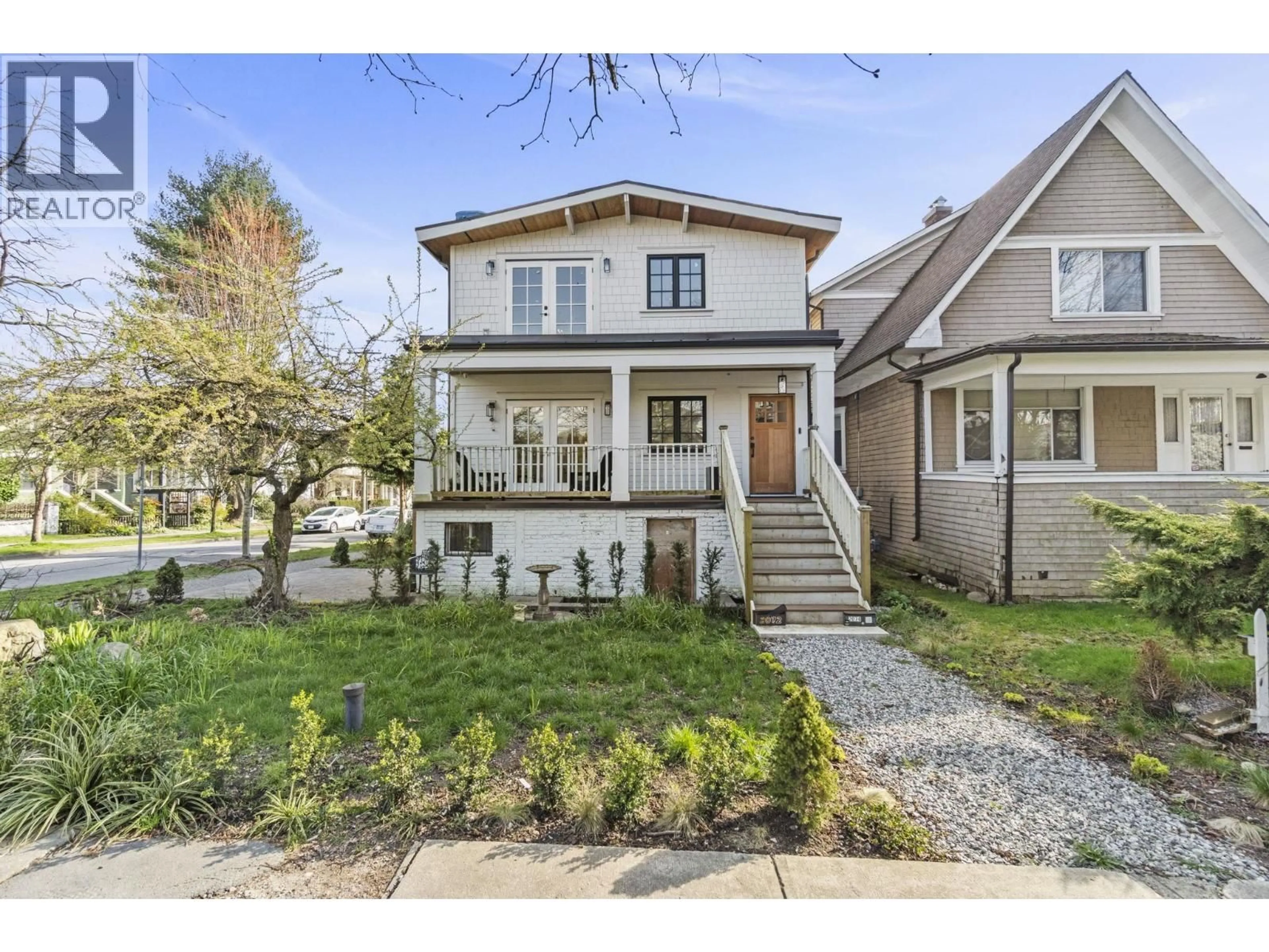 Home with brick exterior material, street for 2072 KITCHENER STREET, Vancouver British Columbia V5L2W8