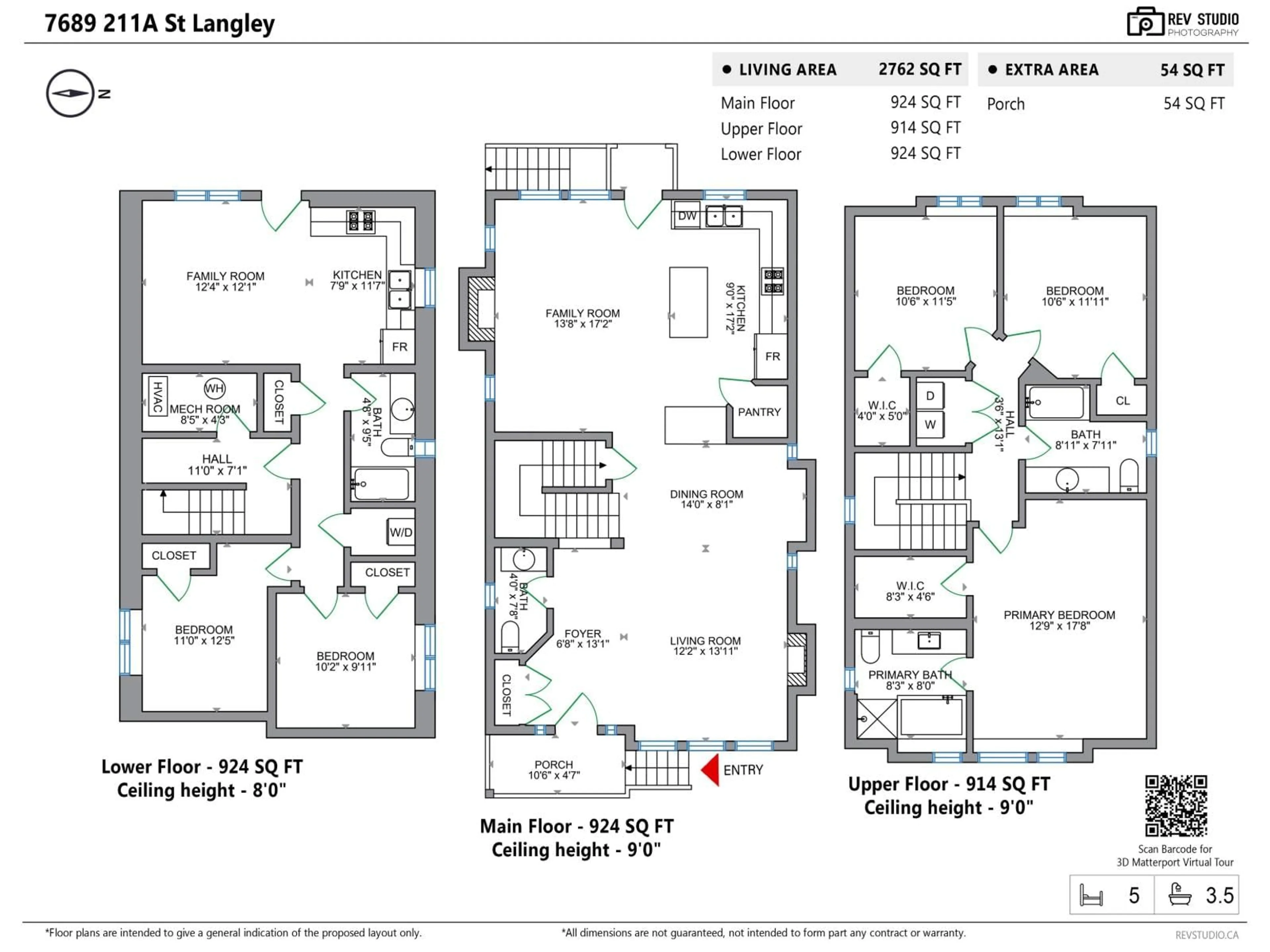 Floor plan for 7689 211A STREET, Langley British Columbia V2Y0K7