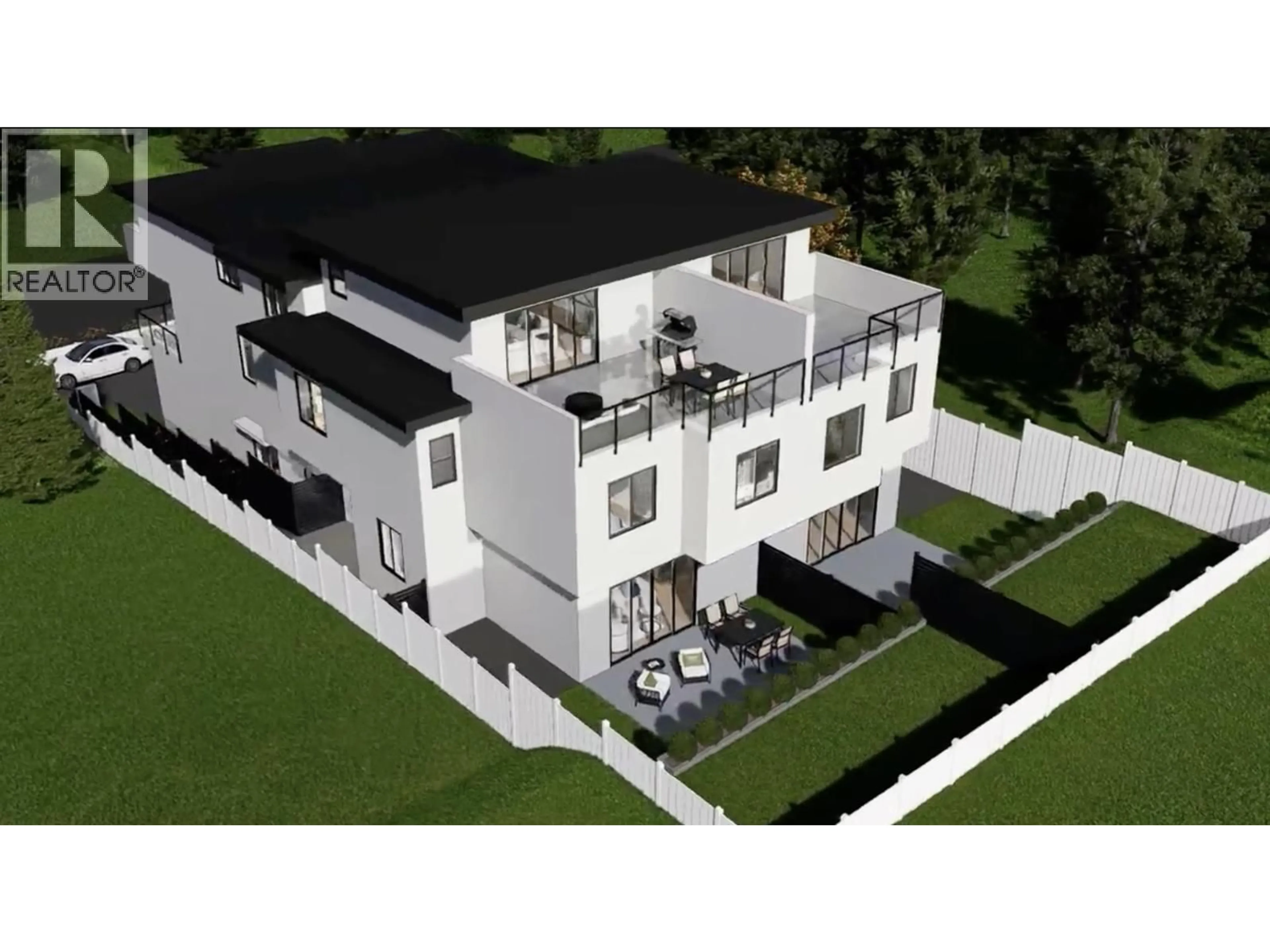 A pic from outside/outdoor area/front of a property/back of a property/a pic from drone, building for 2 - 1362 PHILLIPS AVENUE, Burnaby British Columbia V5A3Z3