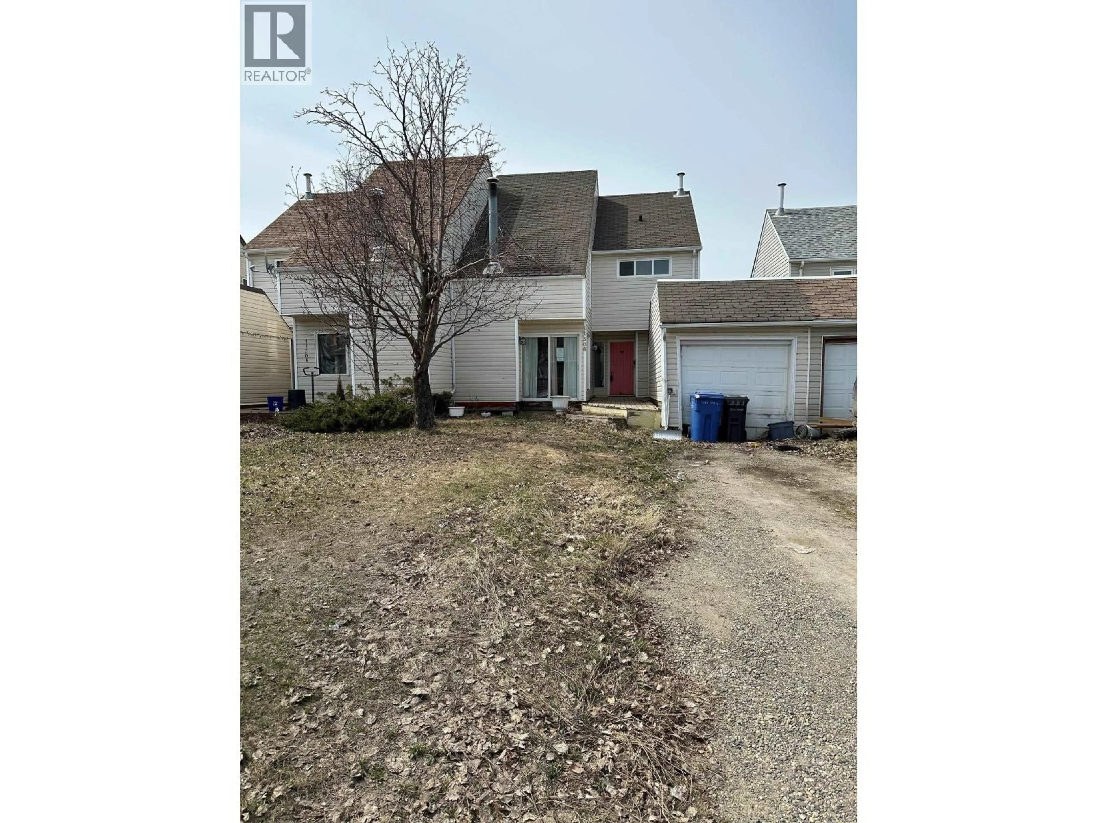 A pic from outside/outdoor area/front of a property/back of a property/a pic from drone, street for 11308 89A STREET, Fort St. John British Columbia V1J5N3