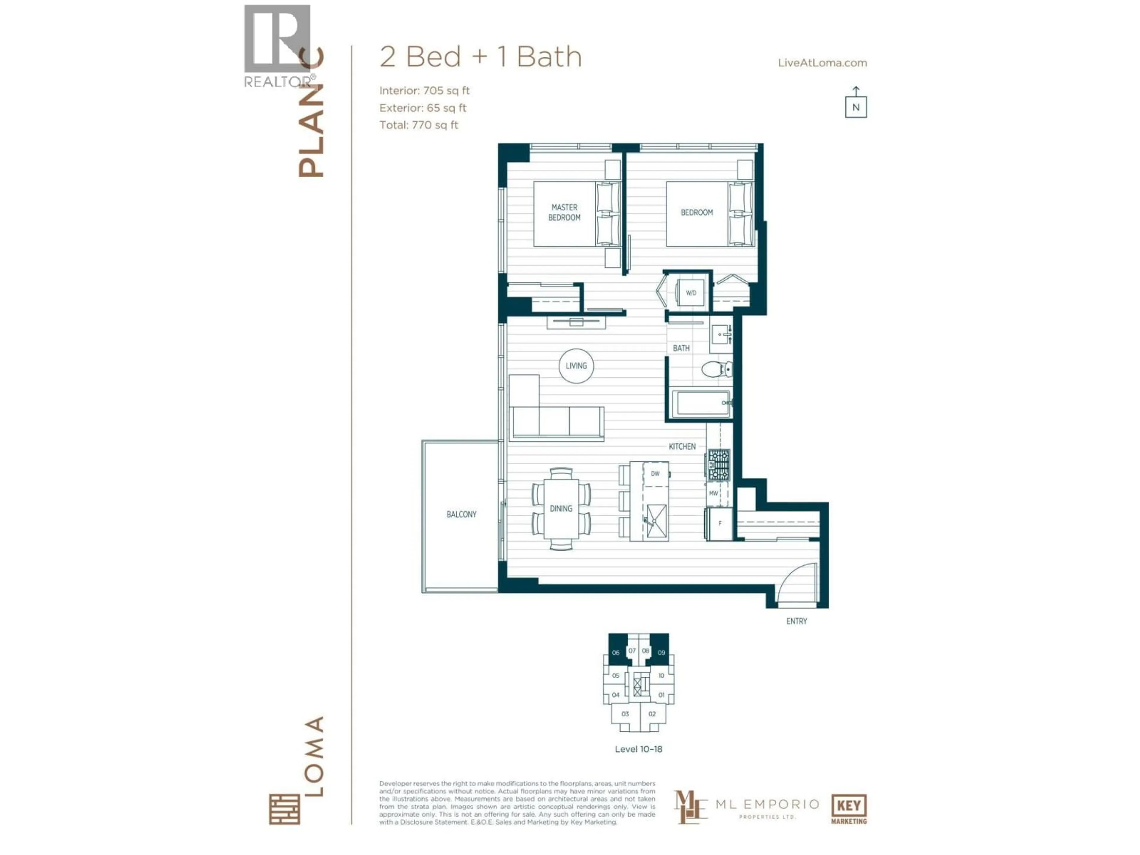 Floor plan for 1506 - 901 LOUGHEED HIGHWAY, Coquitlam British Columbia V3K3T3