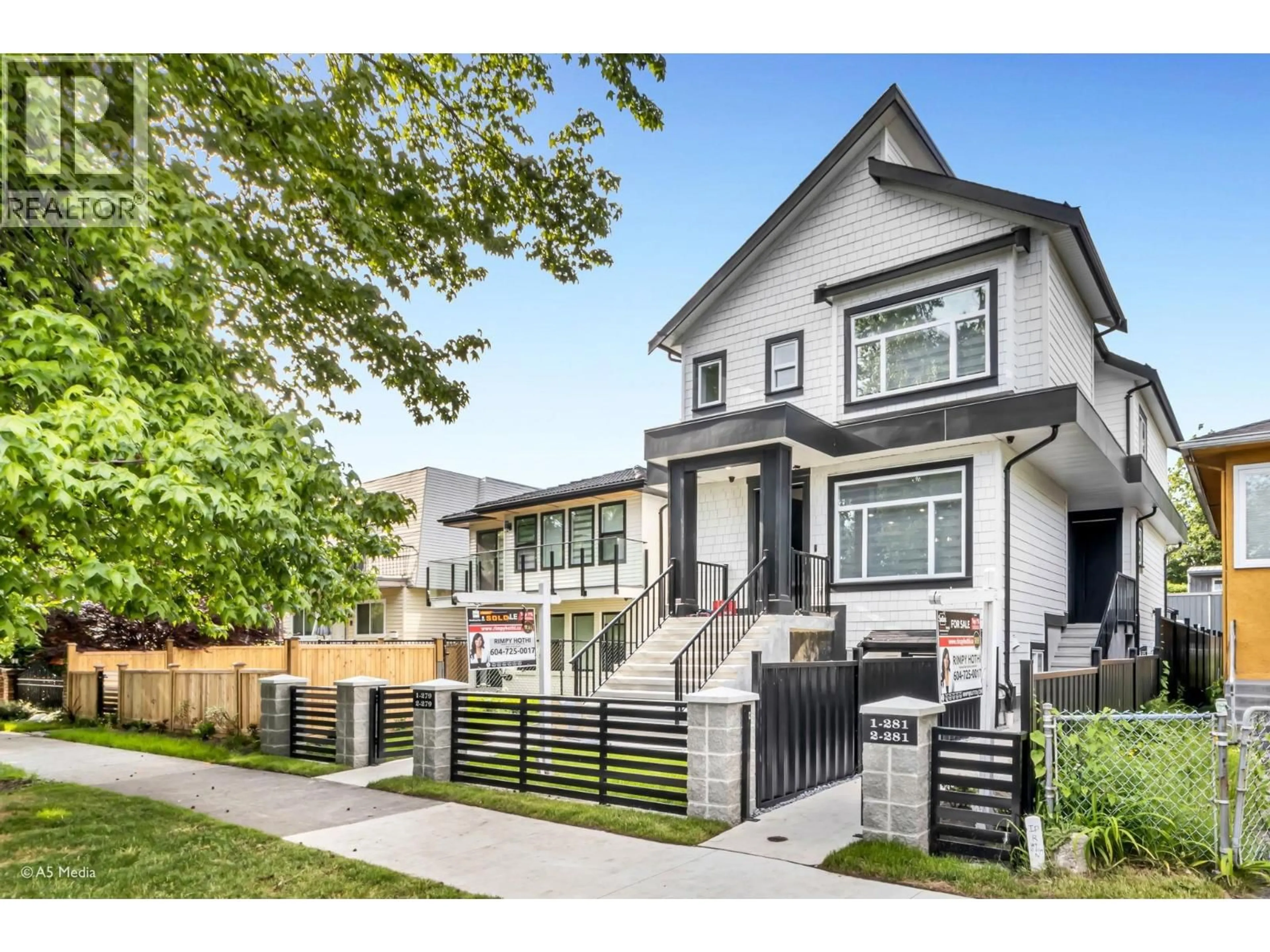 Home with brick exterior material, street for 1 - 281 48TH AVENUE, Vancouver British Columbia V5W2C9
