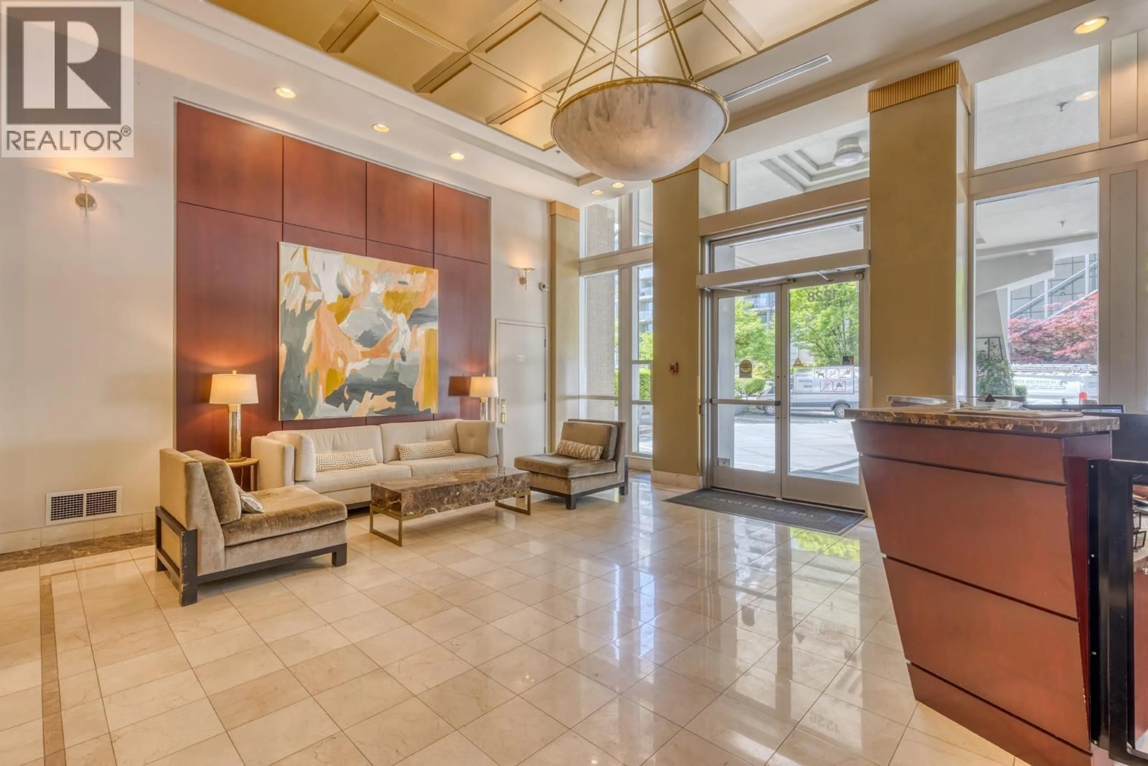 Lobby for 2101 - 1228 MARINASIDE CRESCENT, Vancouver British Columbia V6Z2W4