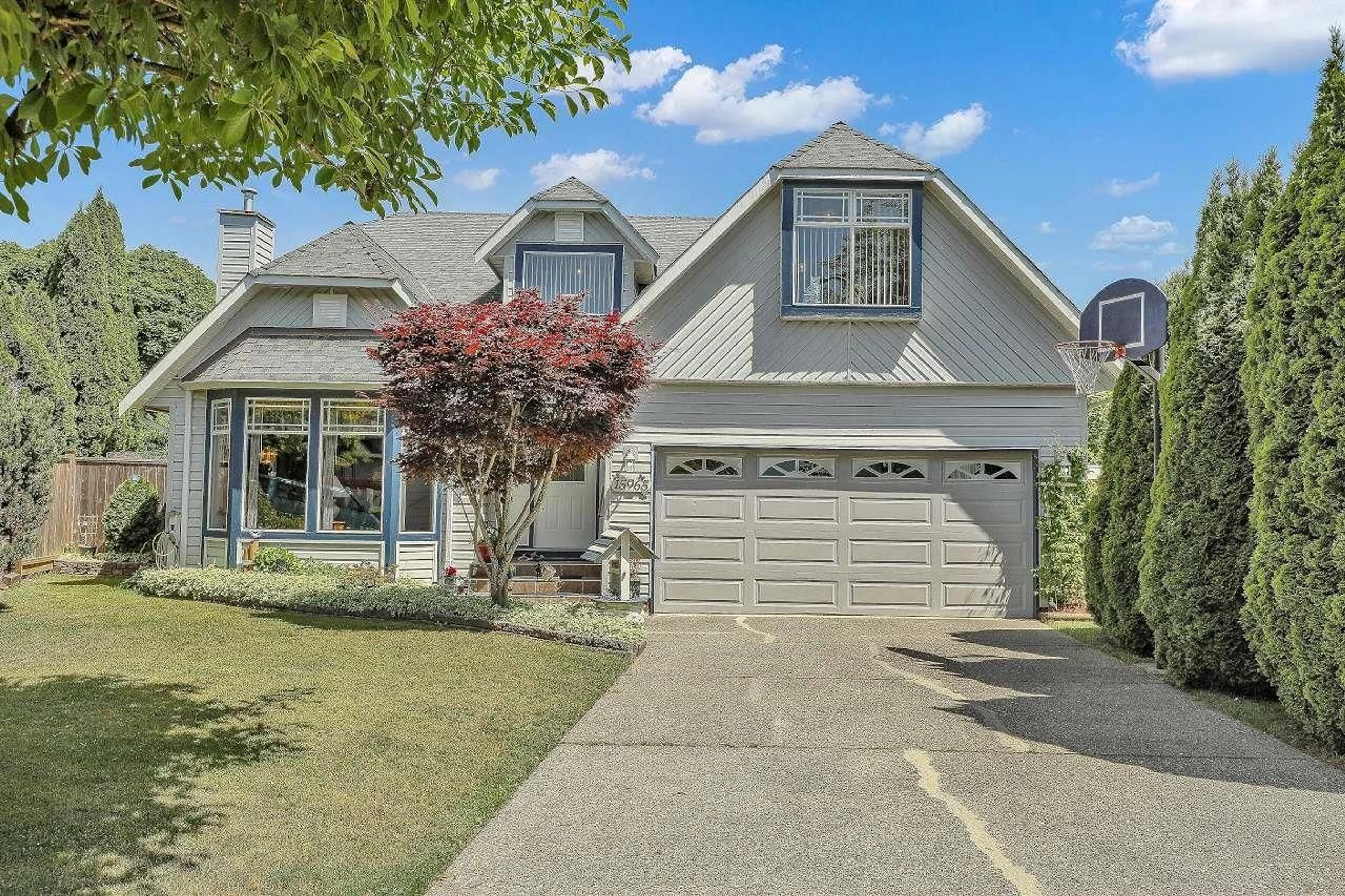 Home with vinyl exterior material, street for 15965 89 AVENUE, Surrey British Columbia V4N2Y9