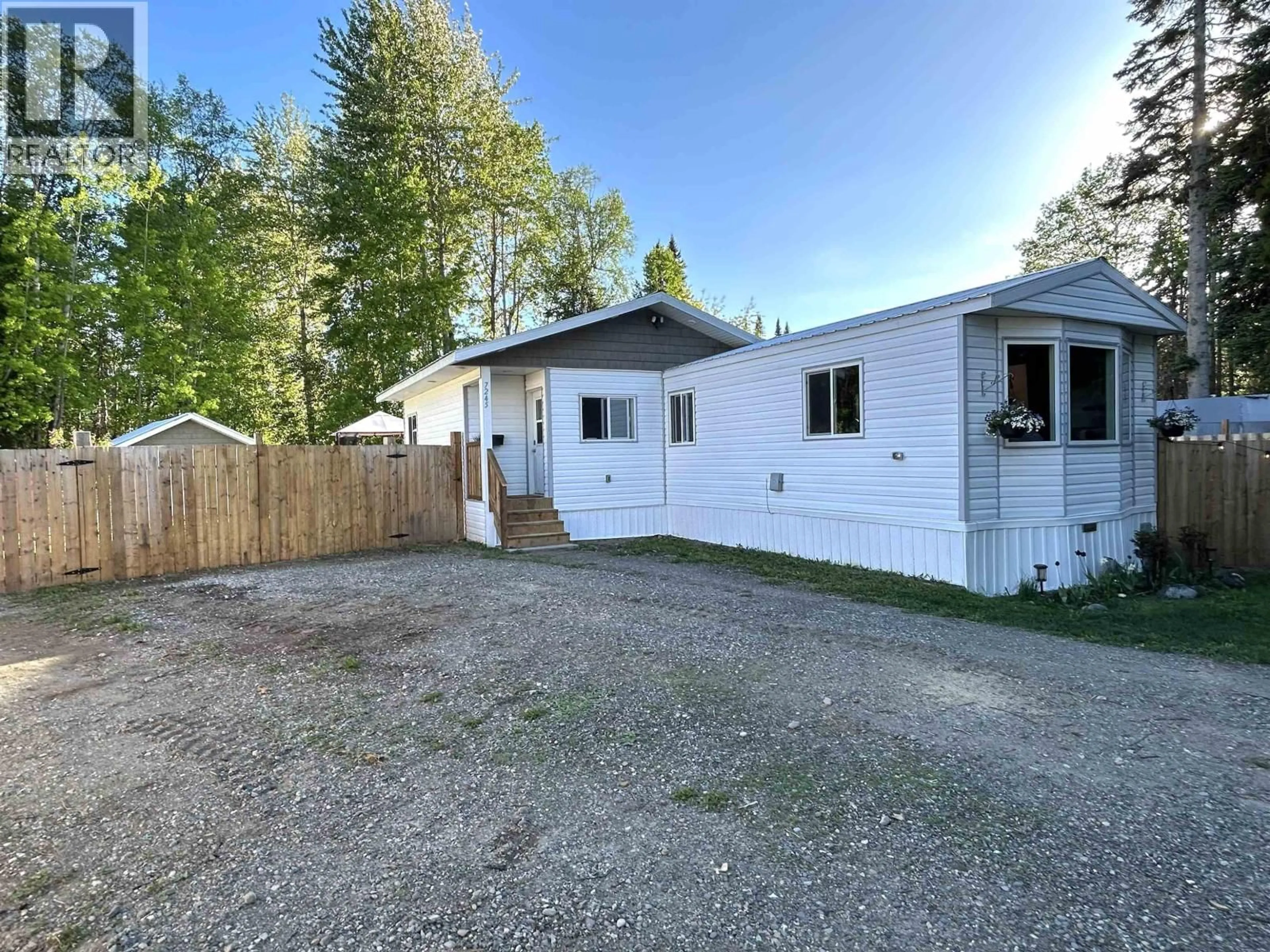 A pic from outside/outdoor area/front of a property/back of a property/a pic from drone, street for 7245 DAWSON PLACE, Prince George British Columbia V2K2M5