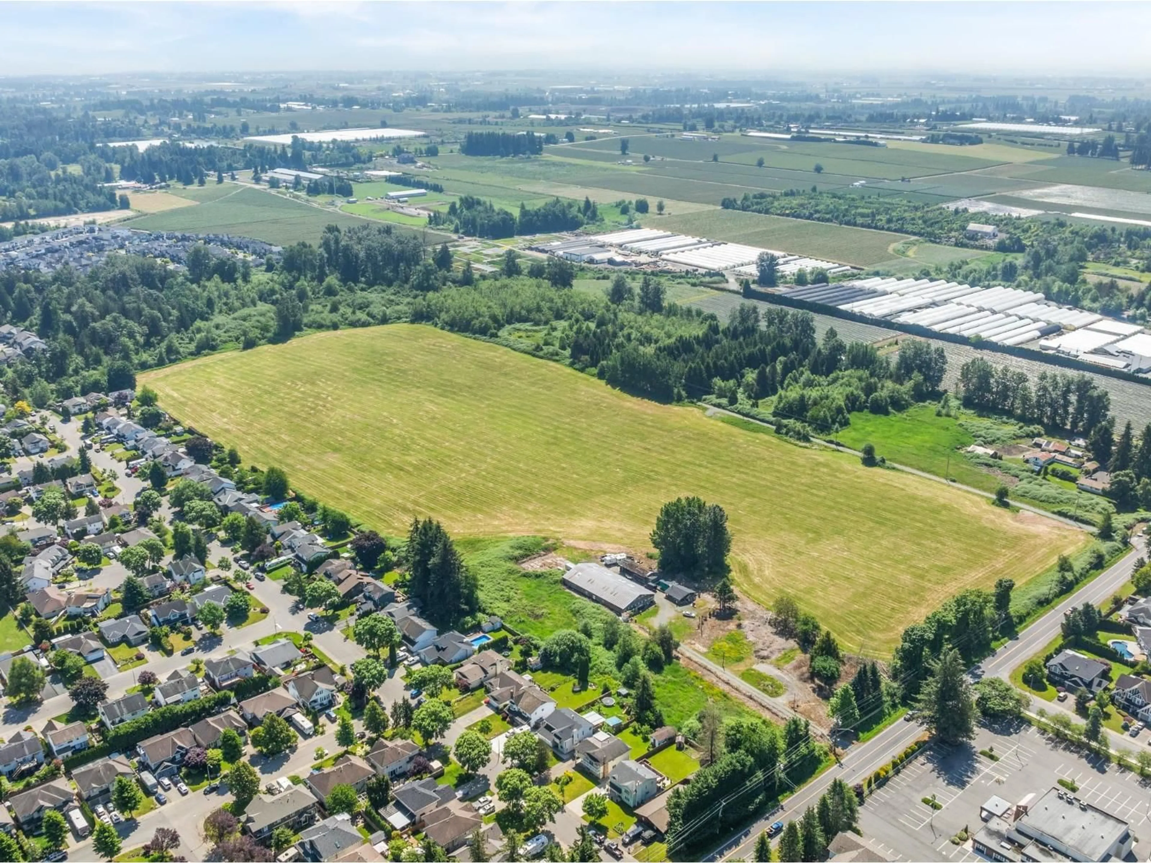 A pic from outside/outdoor area/front of a property/back of a property/a pic from drone, mountain view for 2620 272 STREET, Langley British Columbia V4W2Z2
