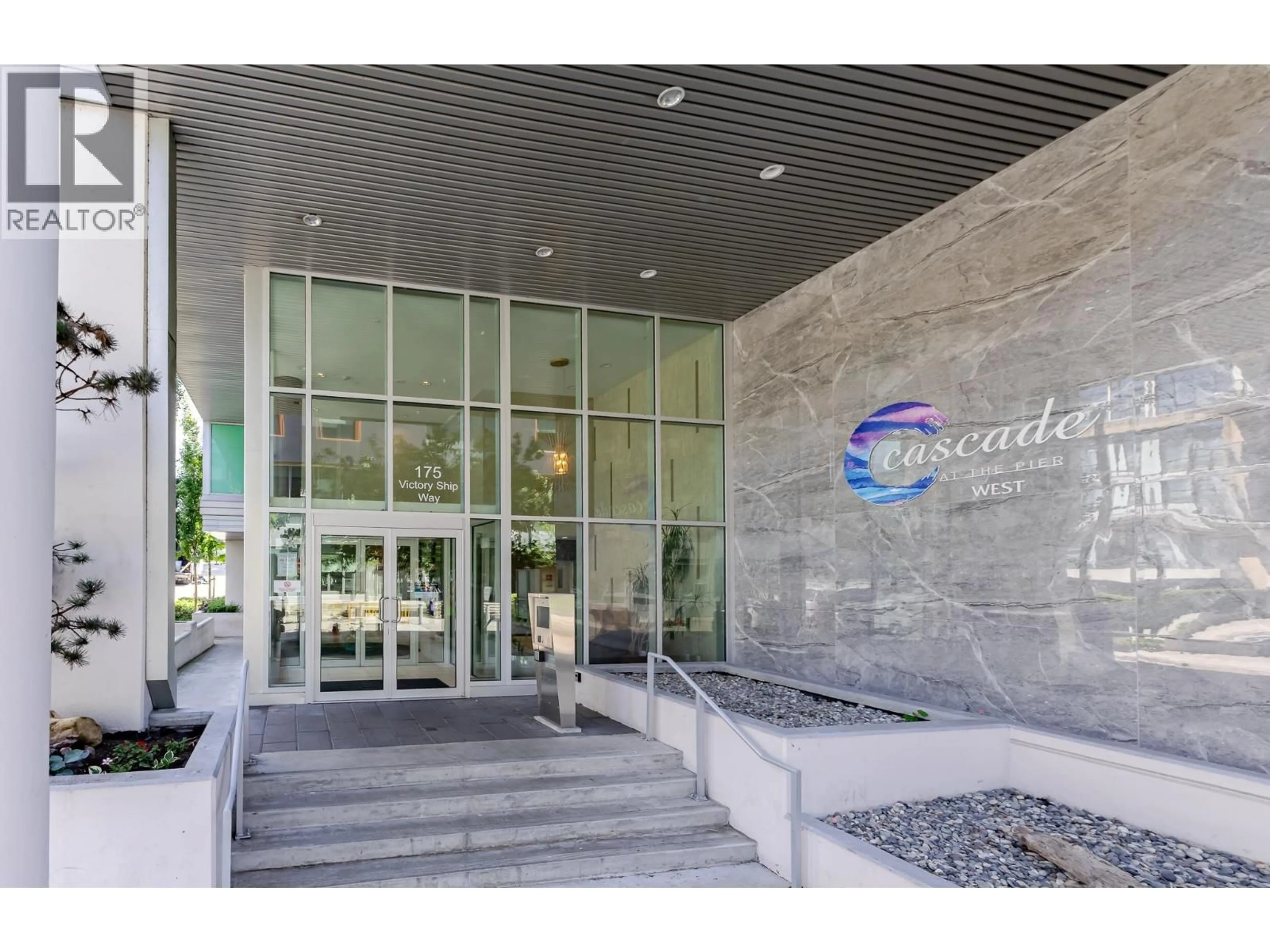Indoor foyer for 901 - 175 VICTORY SHIP WAY, North Vancouver British Columbia V7L0G1