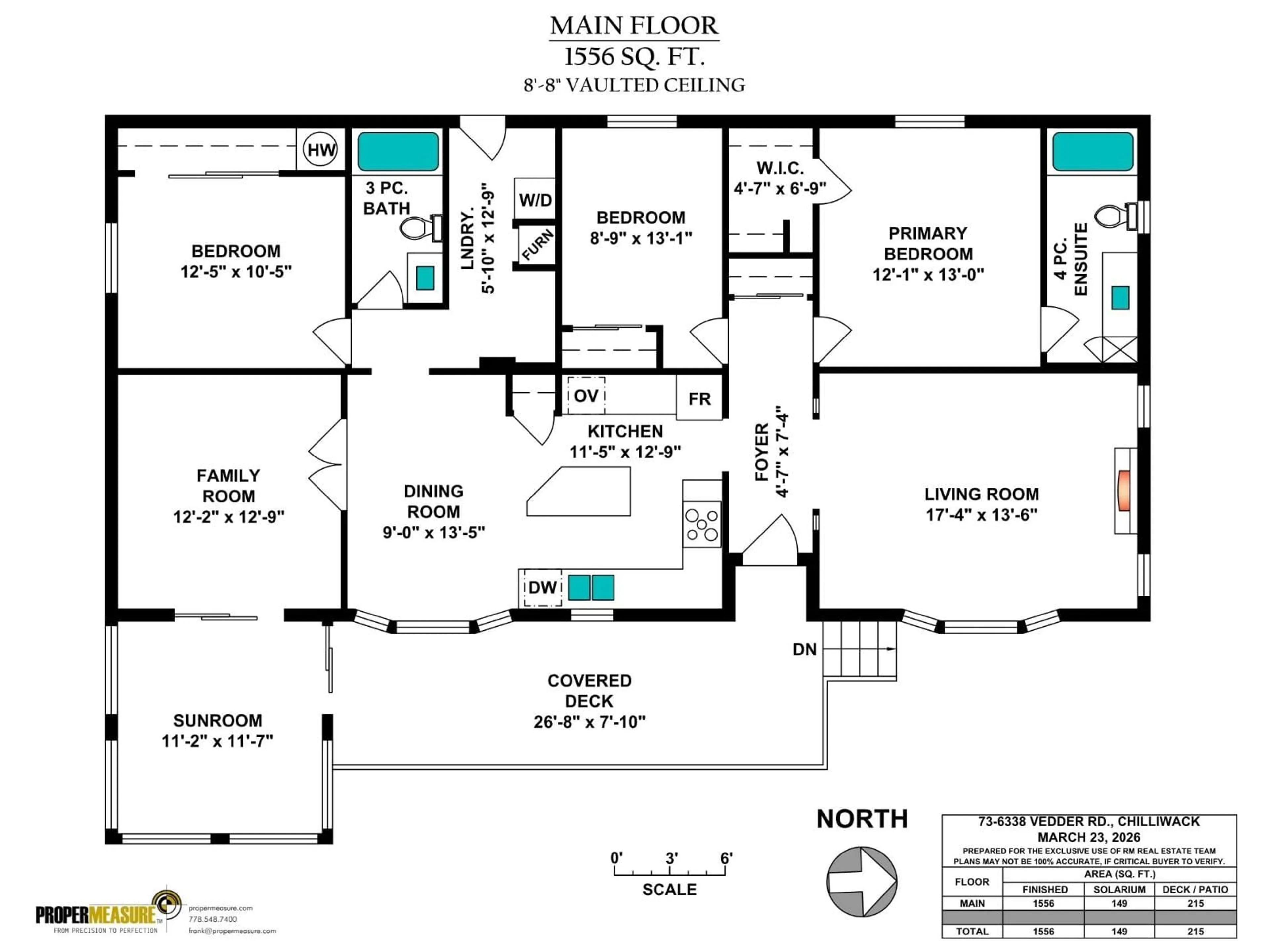 Floor plan for 73 - 6338 VEDDER ROAD, Chilliwack British Columbia V2R3R3