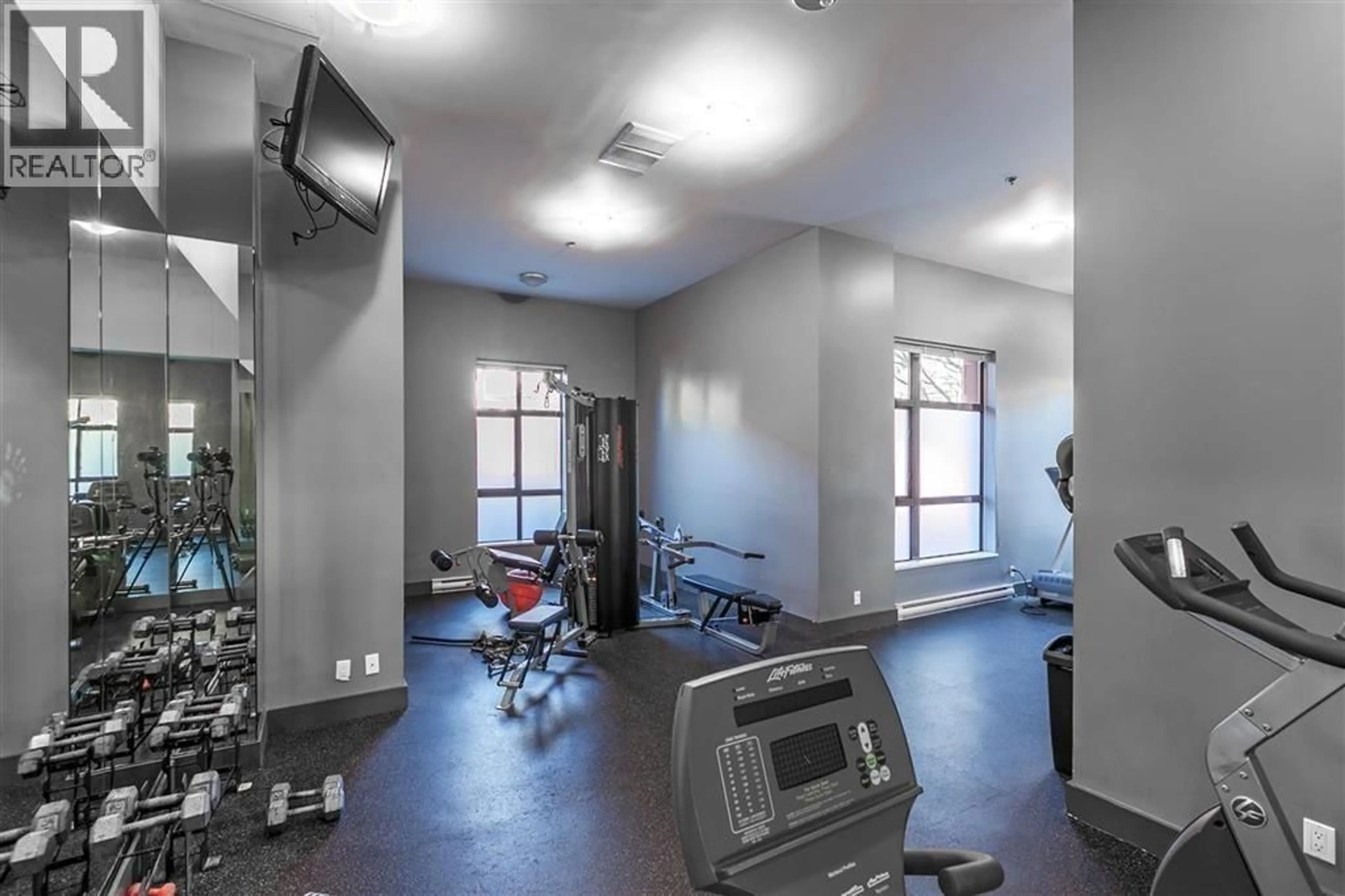 Gym or fitness room for 606 - 814 ROYAL AVENUE, New Westminster British Columbia V3M1J9