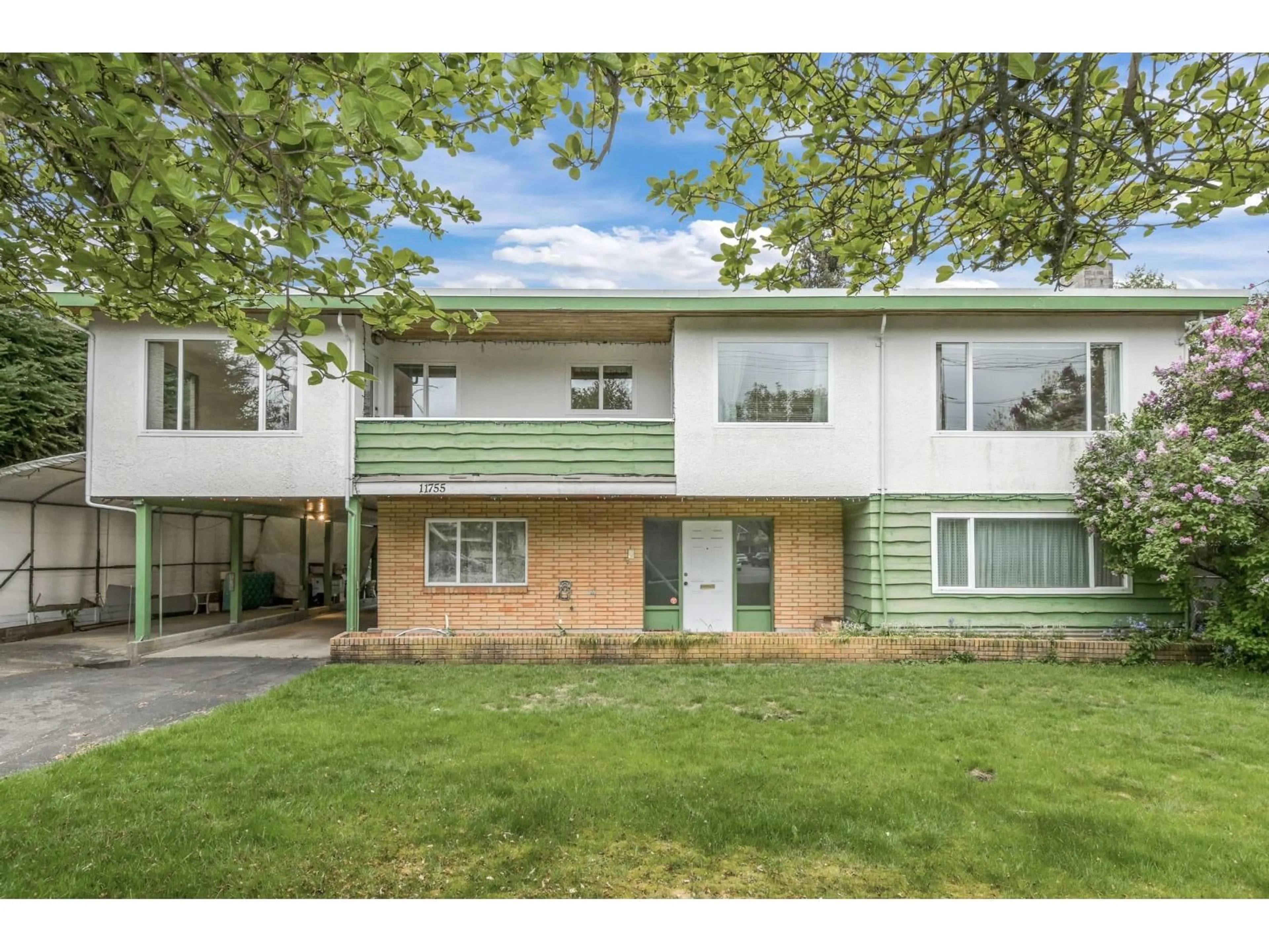 Home with vinyl exterior material, street for 11755 84 AVENUE, Delta British Columbia V4C2M4