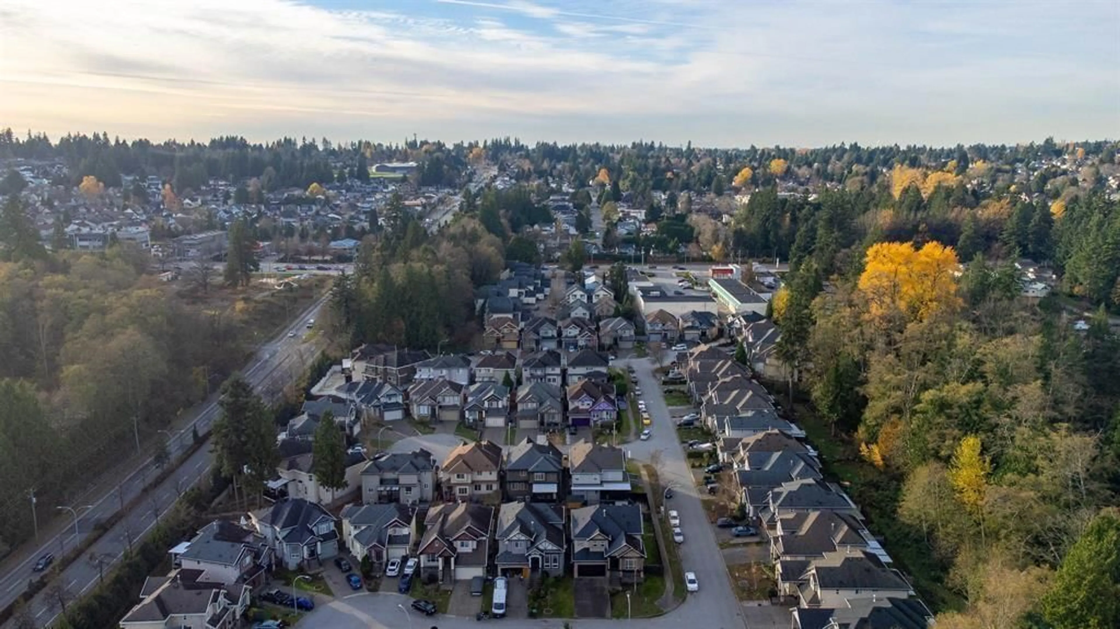 A pic from outside/outdoor area/front of a property/back of a property/a pic from drone, street for 6446 138 STREET, Surrey British Columbia V3W5G6