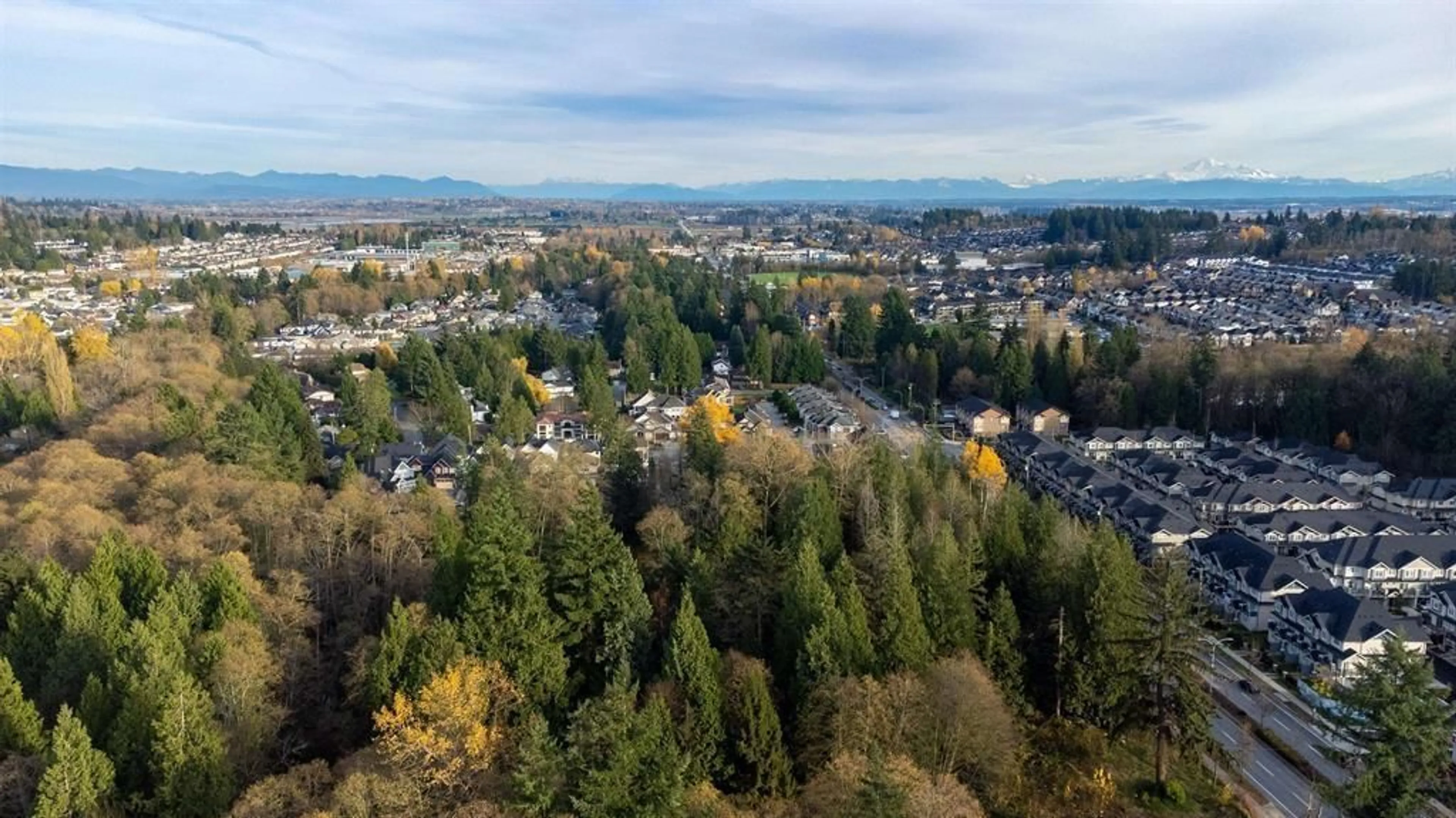 A pic from outside/outdoor area/front of a property/back of a property/a pic from drone, forest/trees view for 6446 138 STREET, Surrey British Columbia V3W5G6