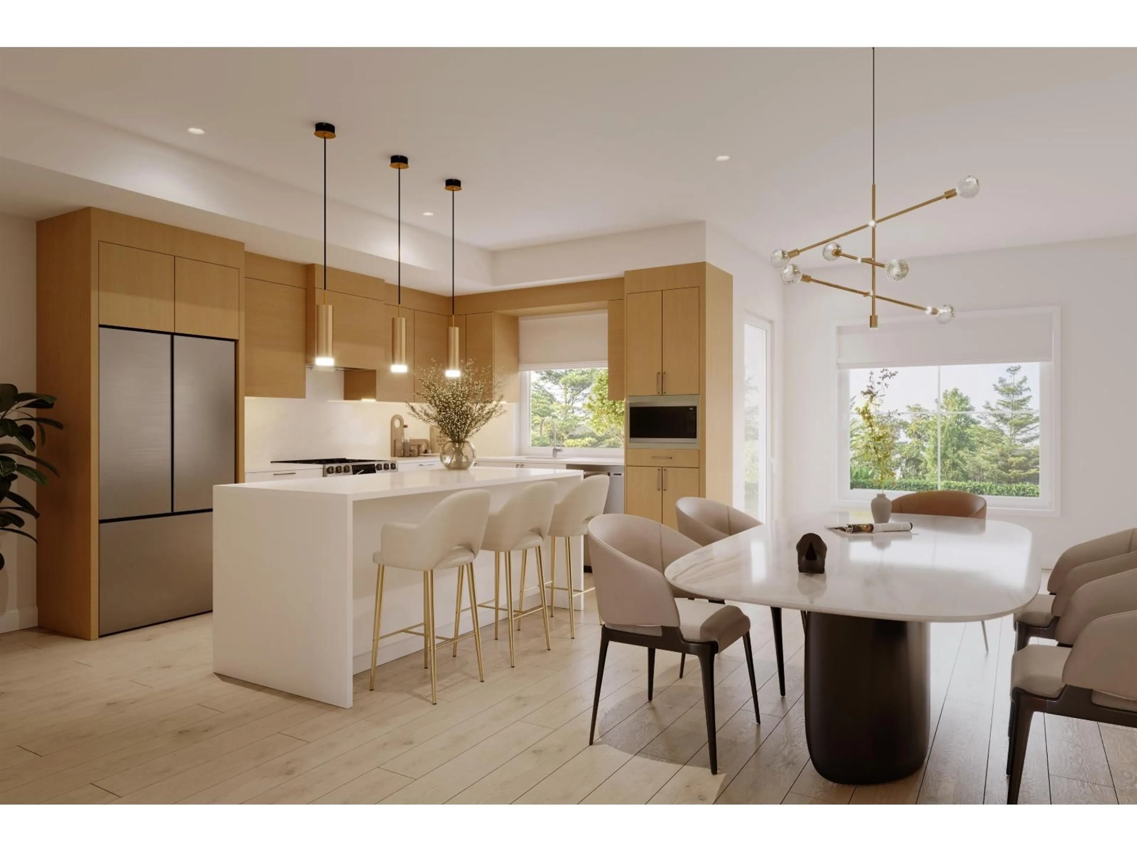 Contemporary kitchen, unknown for 3 - 2655 158 STREET, Surrey British Columbia V3Z0B7