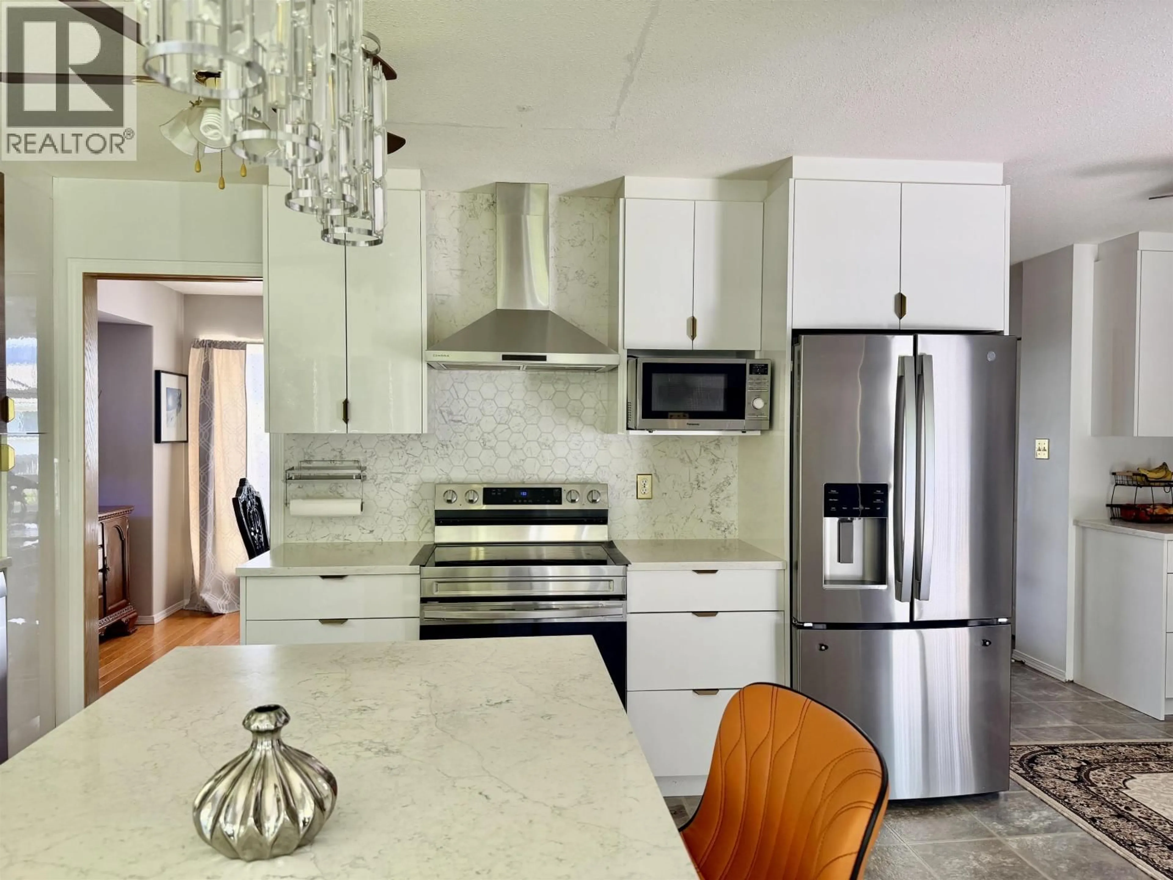 Open concept kitchen, ceramic/tile floor for 44 STICKNEY STREET, Kitimat British Columbia V8C2R3