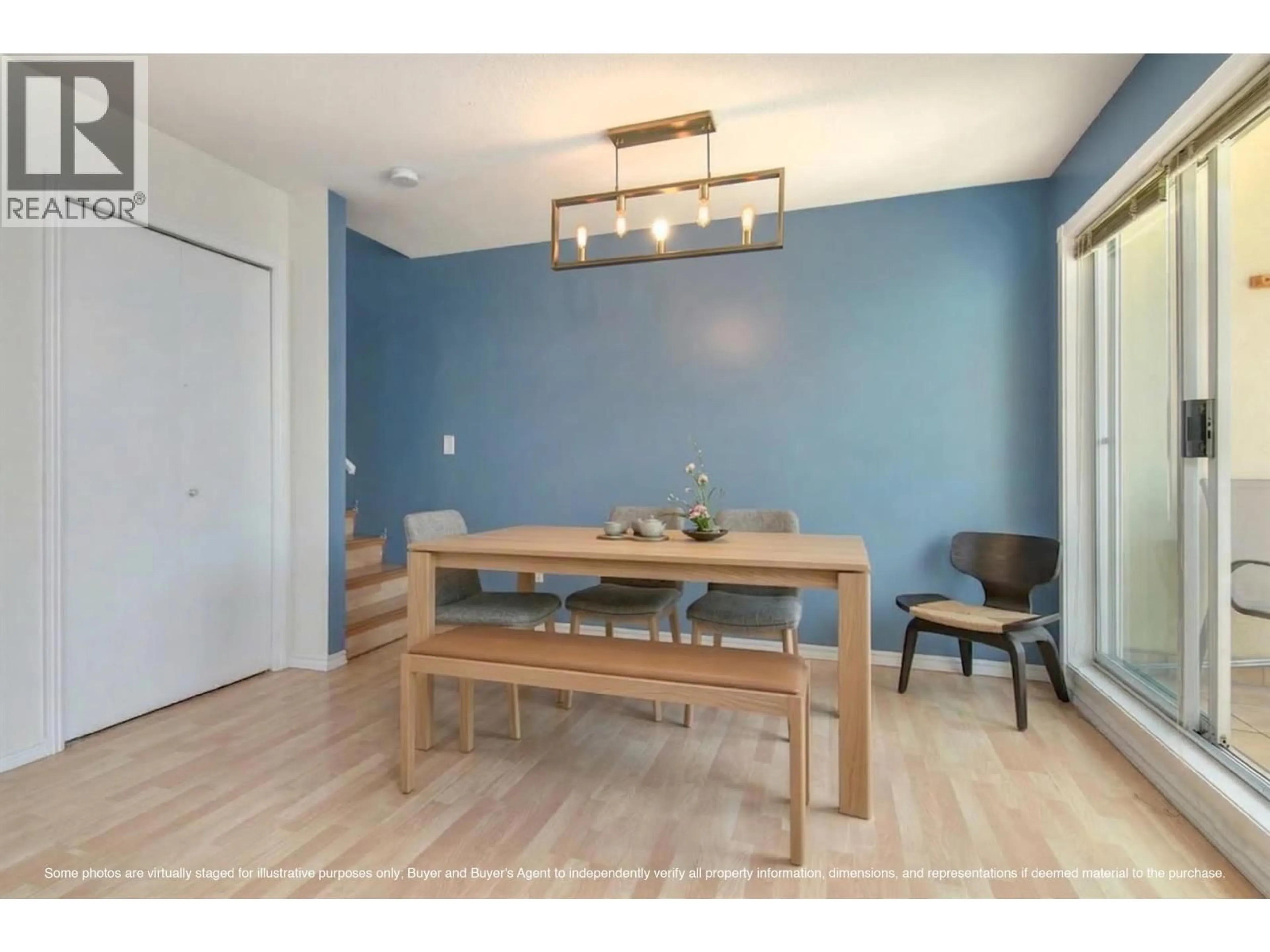 Dining room, wood/laminate floor for 368 - 8333 JONES ROAD, Richmond British Columbia V6Y3W9