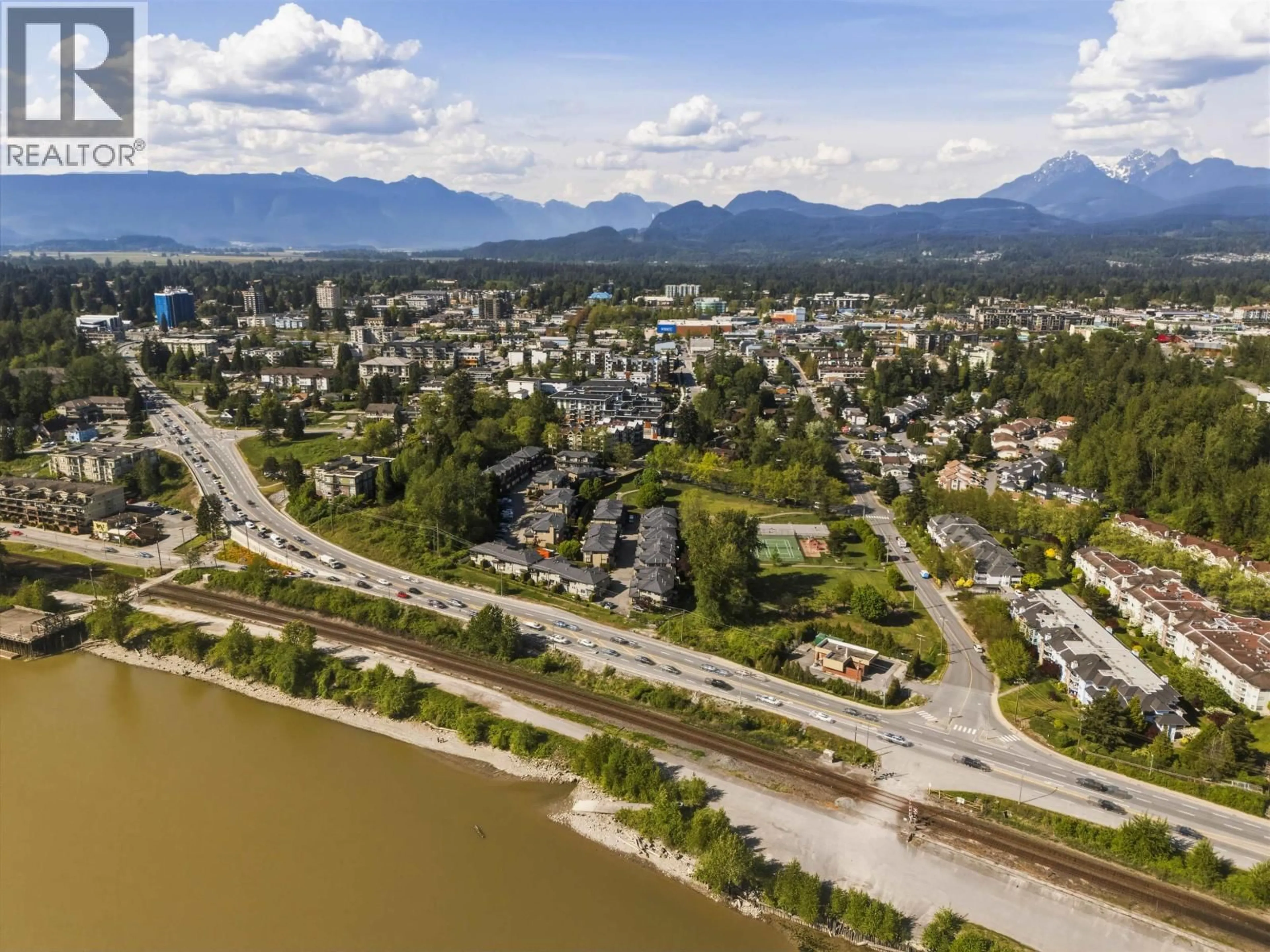 A pic from outside/outdoor area/front of a property/back of a property/a pic from drone, water/lake/river/ocean view for 4 - 22488 116 AVENUE, Maple Ridge British Columbia V2X0X6