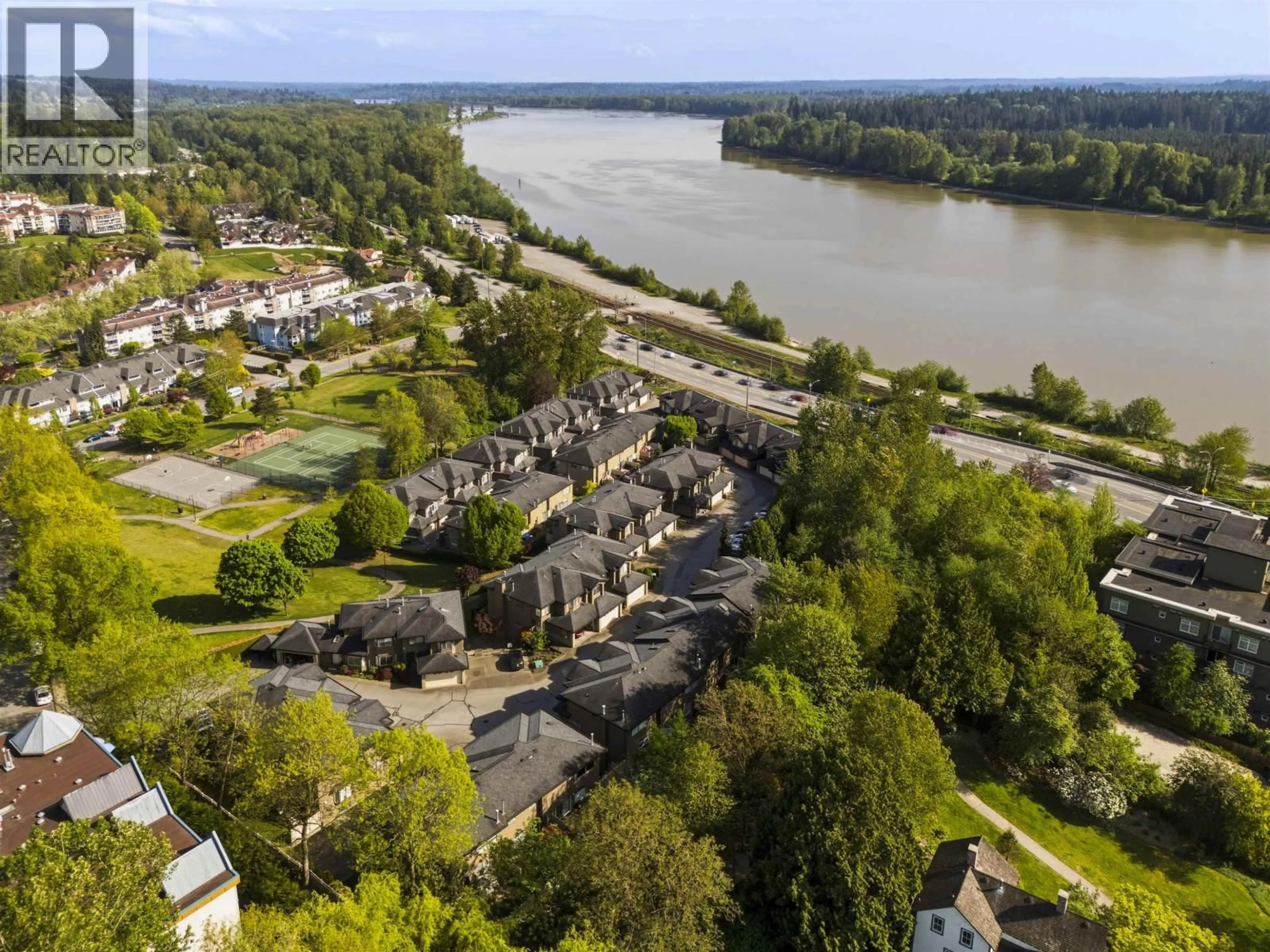 A pic from outside/outdoor area/front of a property/back of a property/a pic from drone, water/lake/river/ocean view for 4 - 22488 116 AVENUE, Maple Ridge British Columbia V2X0X6