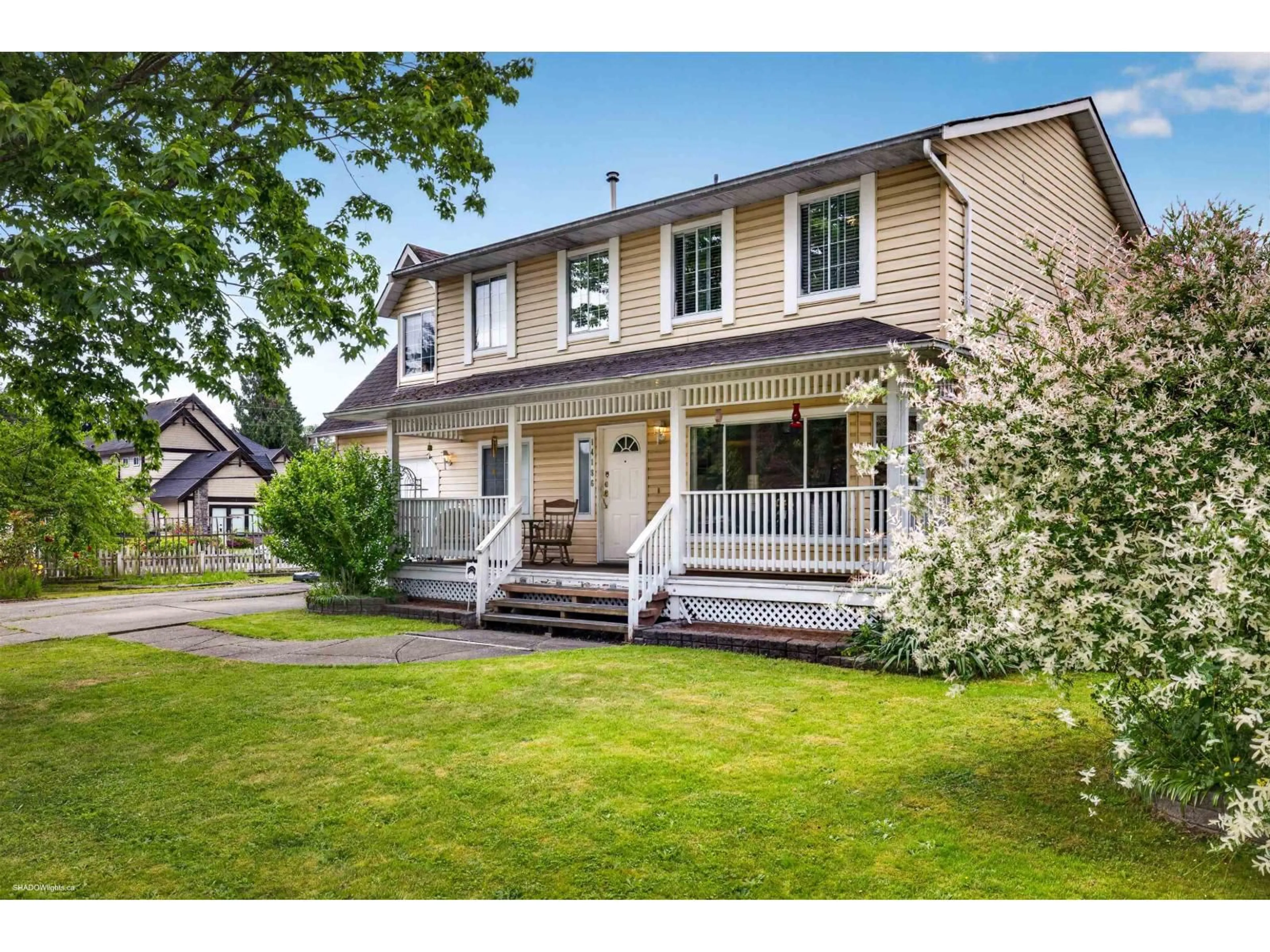 Home with vinyl exterior material, street for 14186 66A AVENUE, Surrey British Columbia V3W9N7