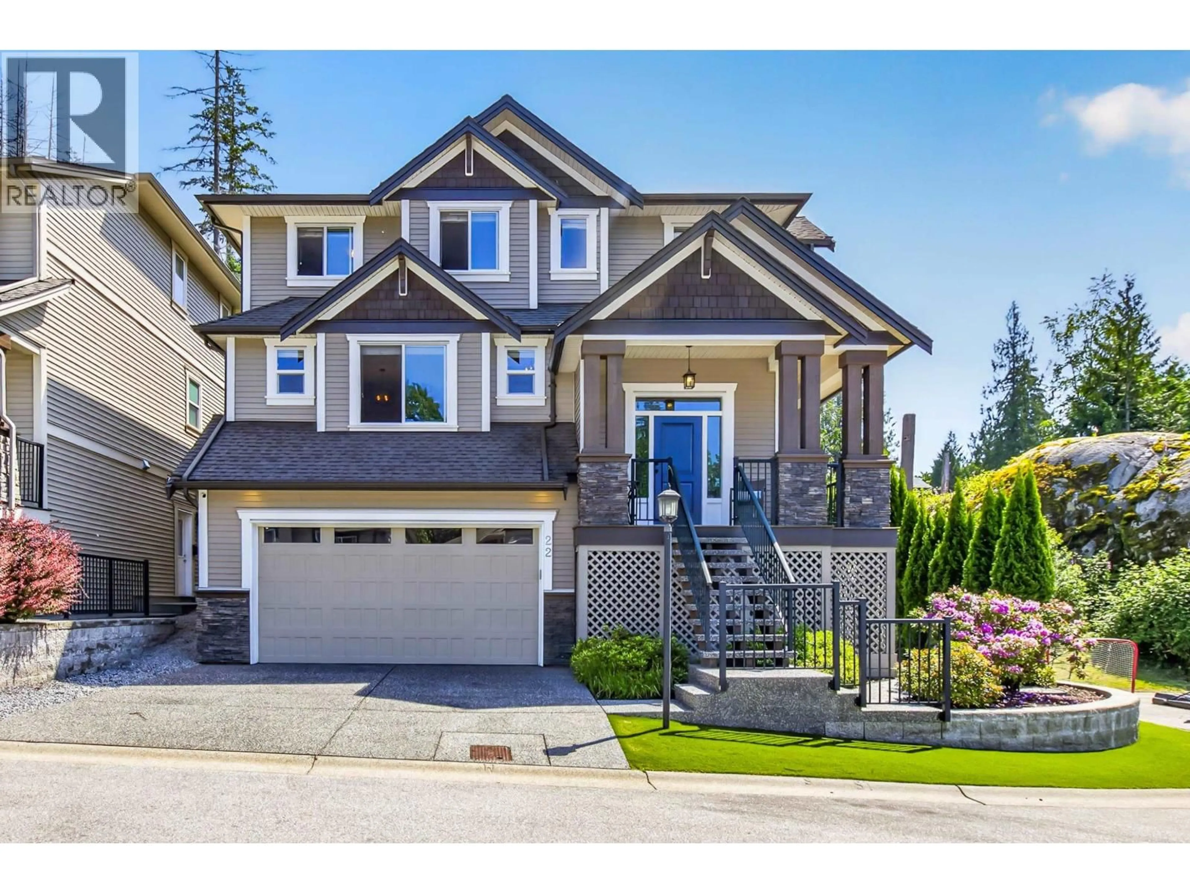 Home with vinyl exterior material, street for 22 - 23810 132 AVENUE, Maple Ridge British Columbia V4R0G3