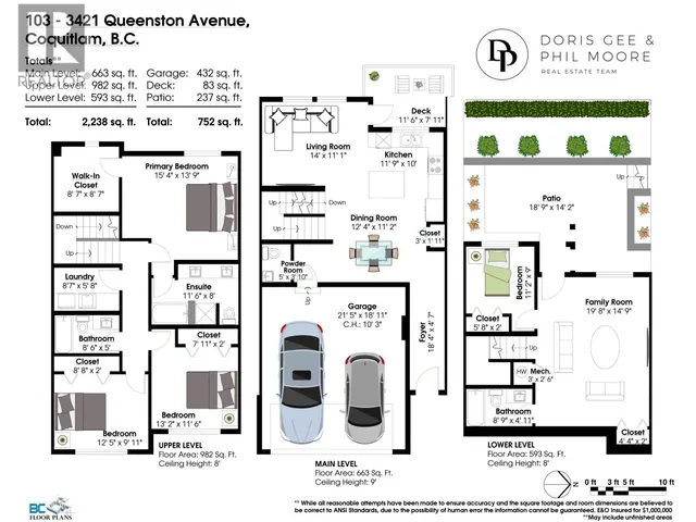 103 - 3421 QUEENSTON AVENUE, Coquitlam 4