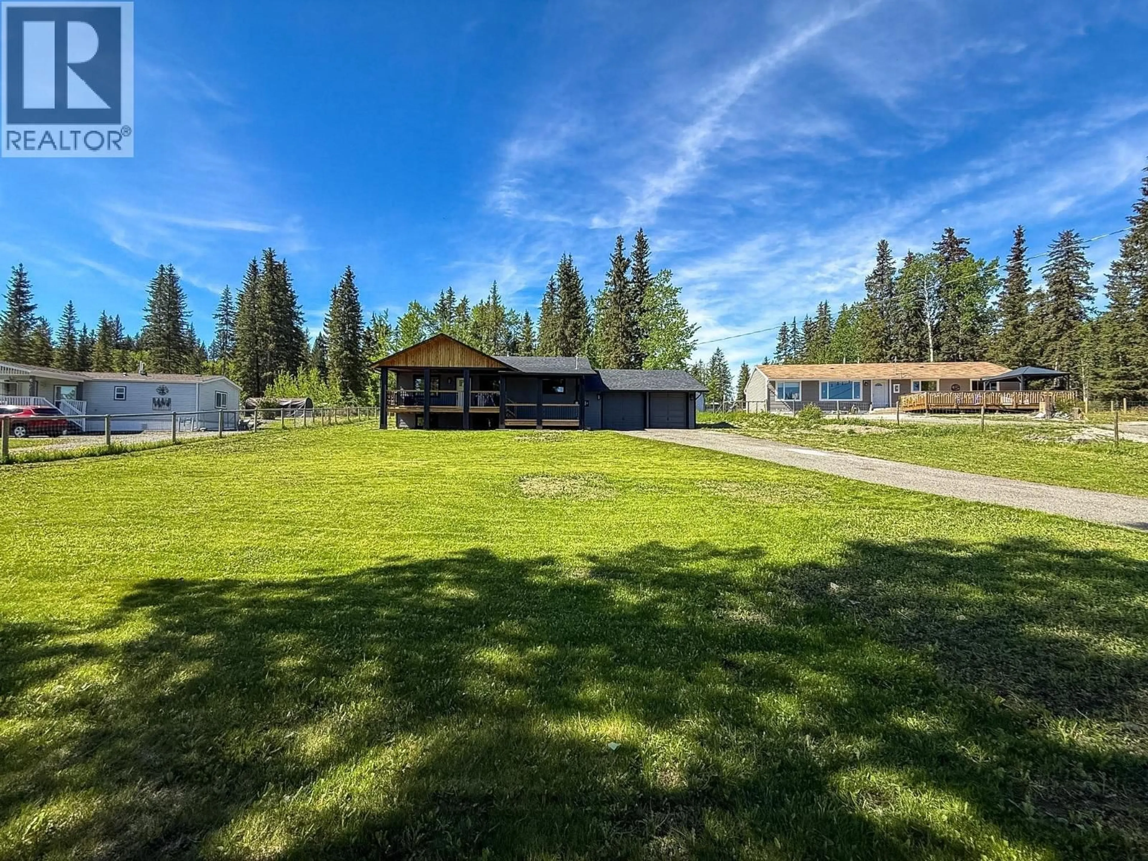 A pic from outside/outdoor area/front of a property/back of a property/a pic from drone, unknown for 6062 NORMAN ROAD, Horse Lake British Columbia V0K2E3