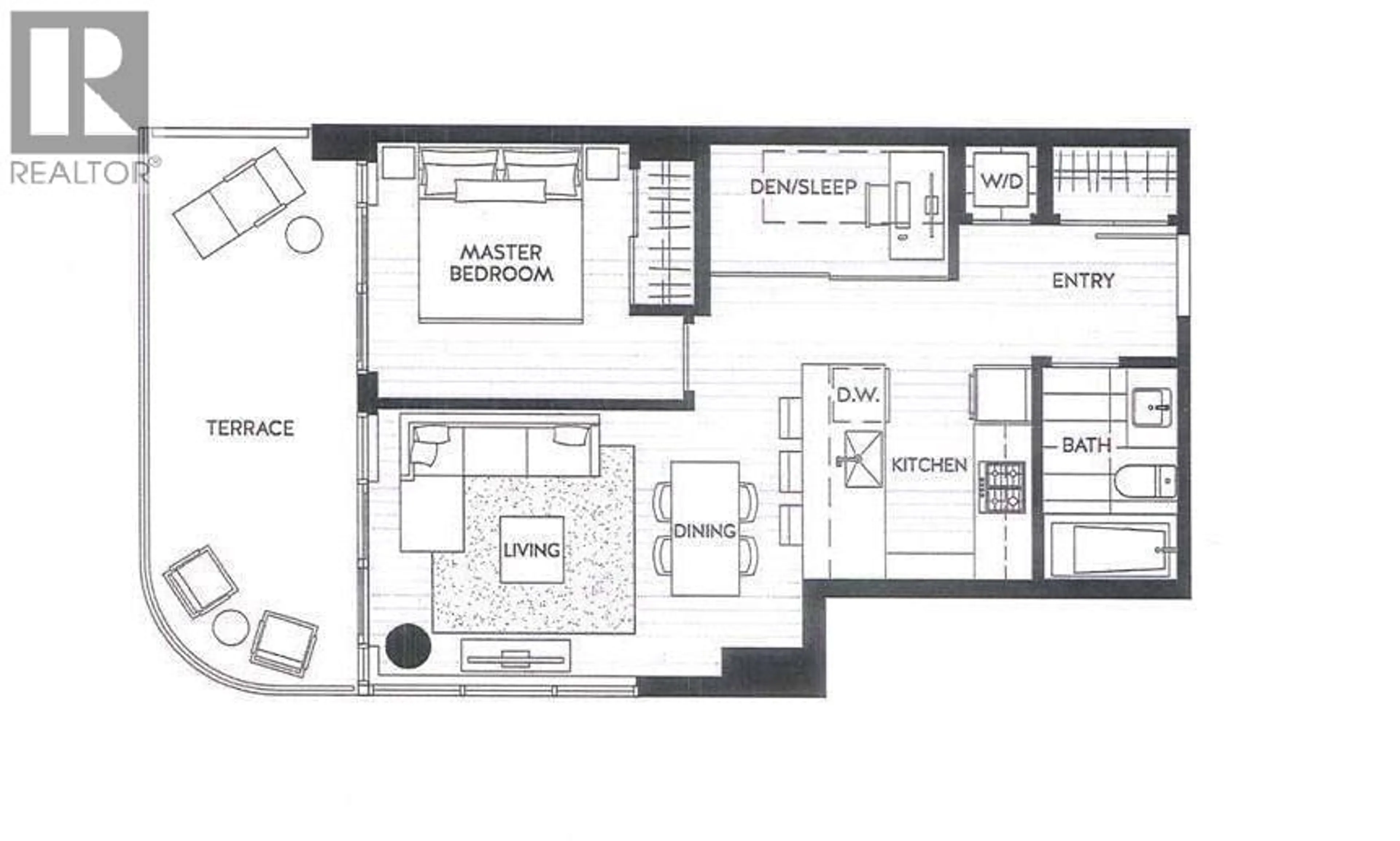 Floor plan for 502 - 5311 GORING STREET, Burnaby British Columbia V5B0B5
