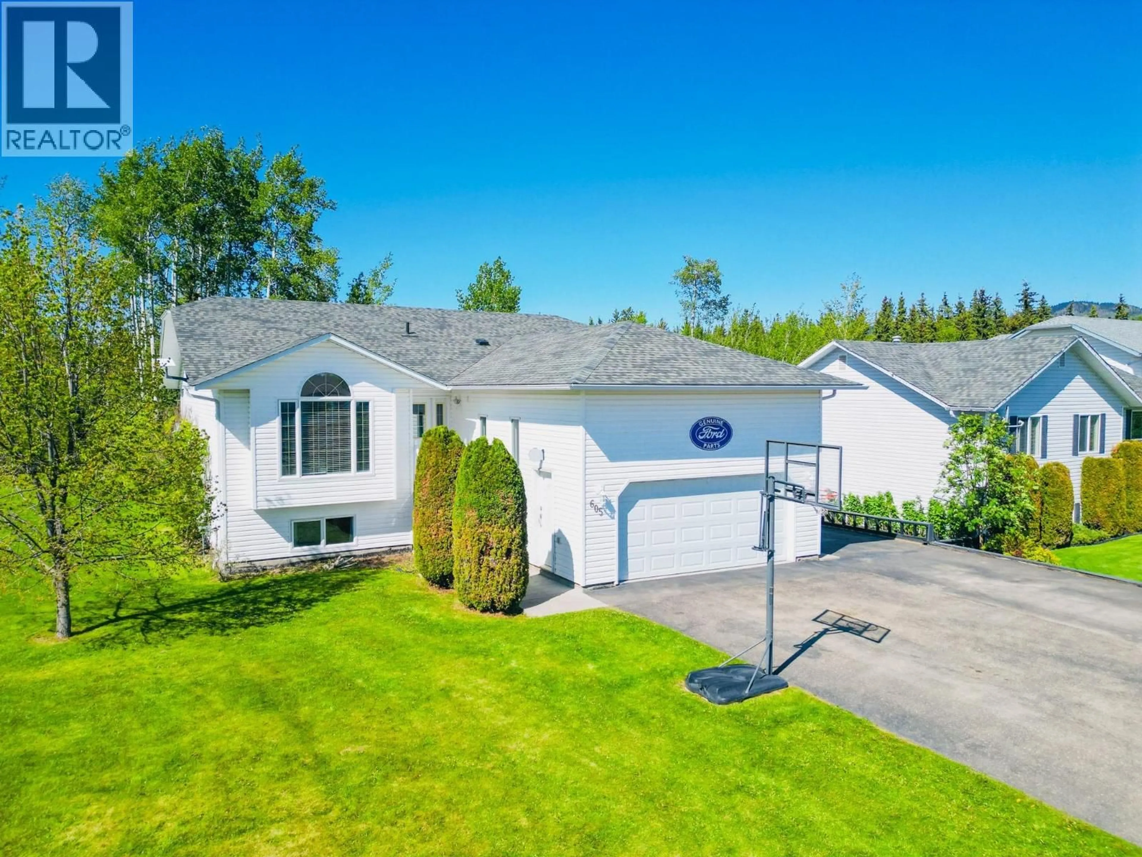 A pic from outside/outdoor area/front of a property/back of a property/a pic from drone, unknown for 605 9TH AVENUE, Burns Lake British Columbia V0J1E0