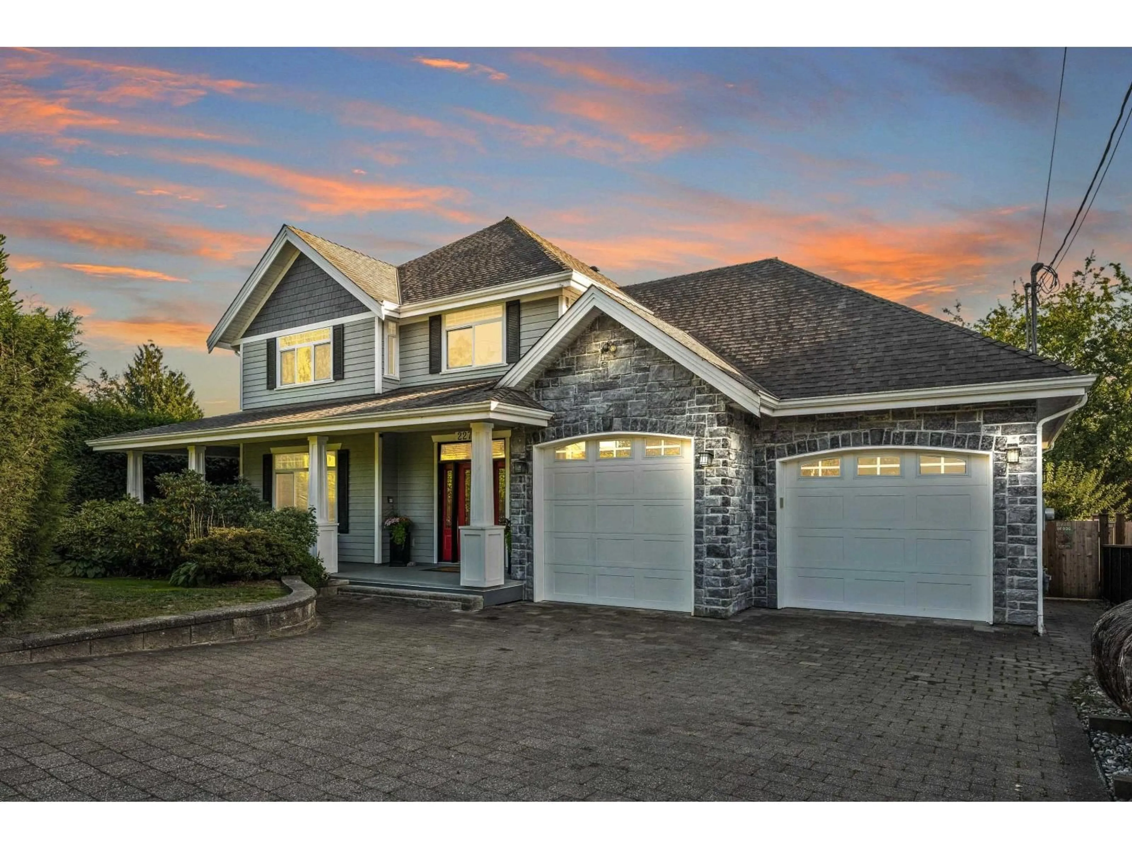Home with brick exterior material, street for 22784 88 AVENUE, Langley British Columbia V1M2R6