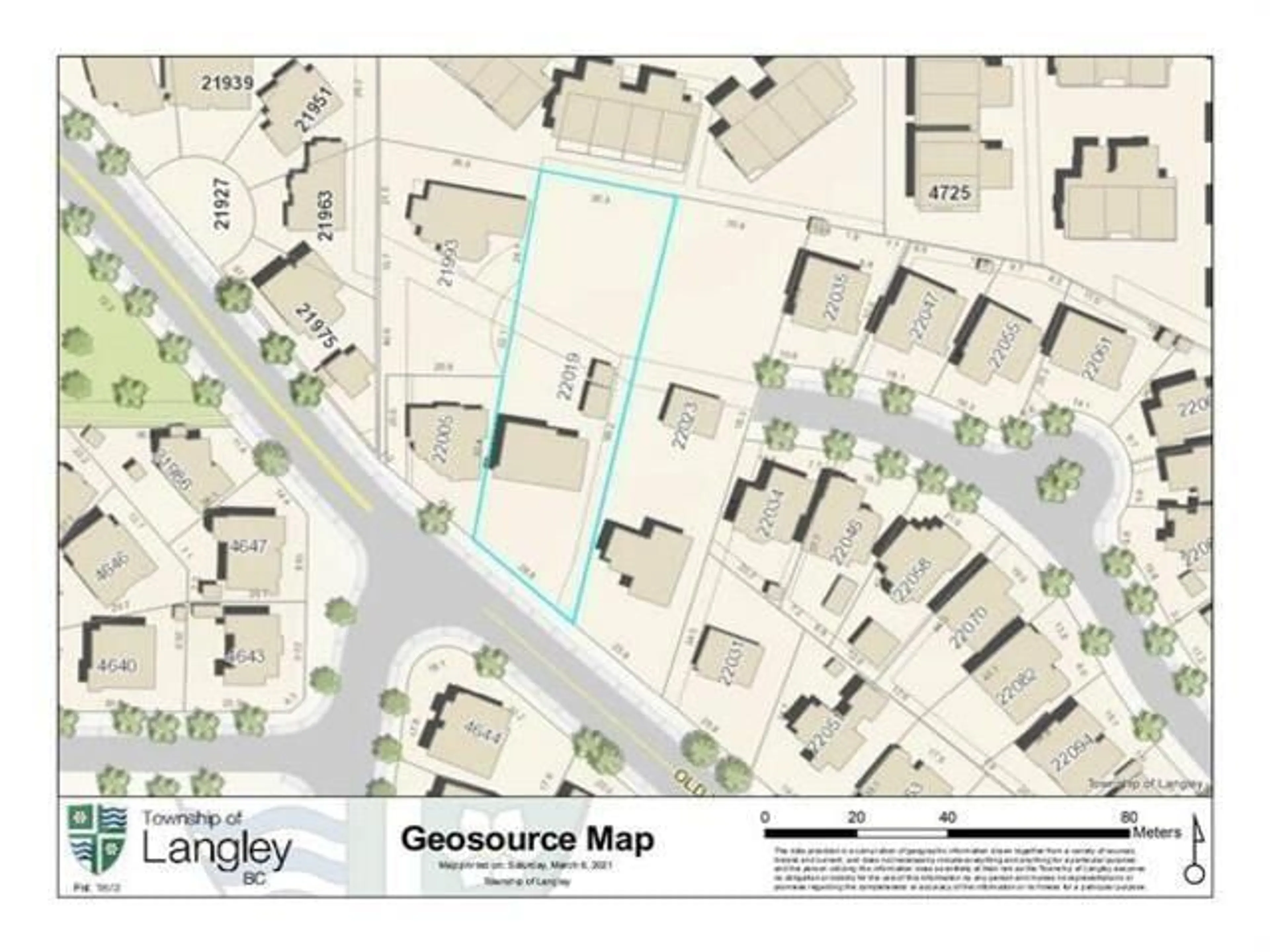 Floor plan for 22019 OLD YALE ROAD, Langley British Columbia V2Z1M2