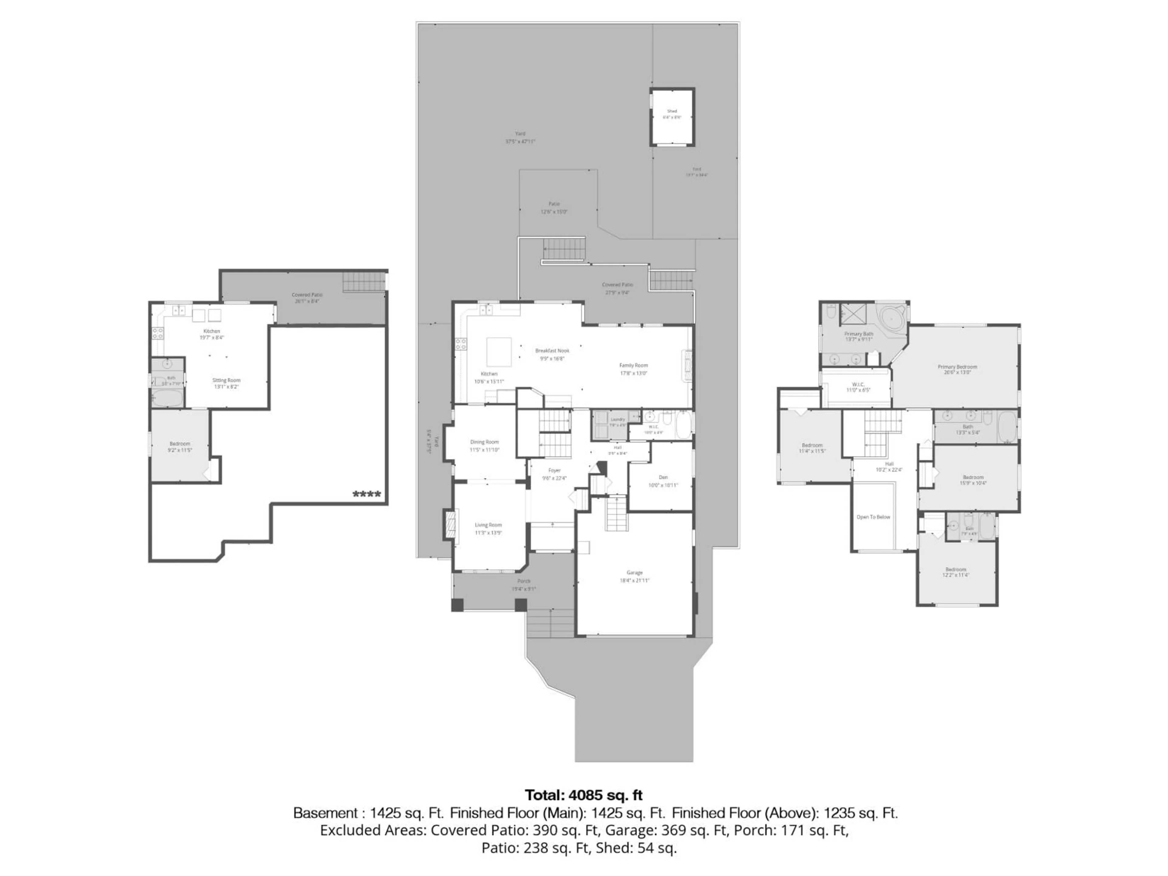 Floor plan for 15075 66A AVENUE, Surrey British Columbia V3S2A4