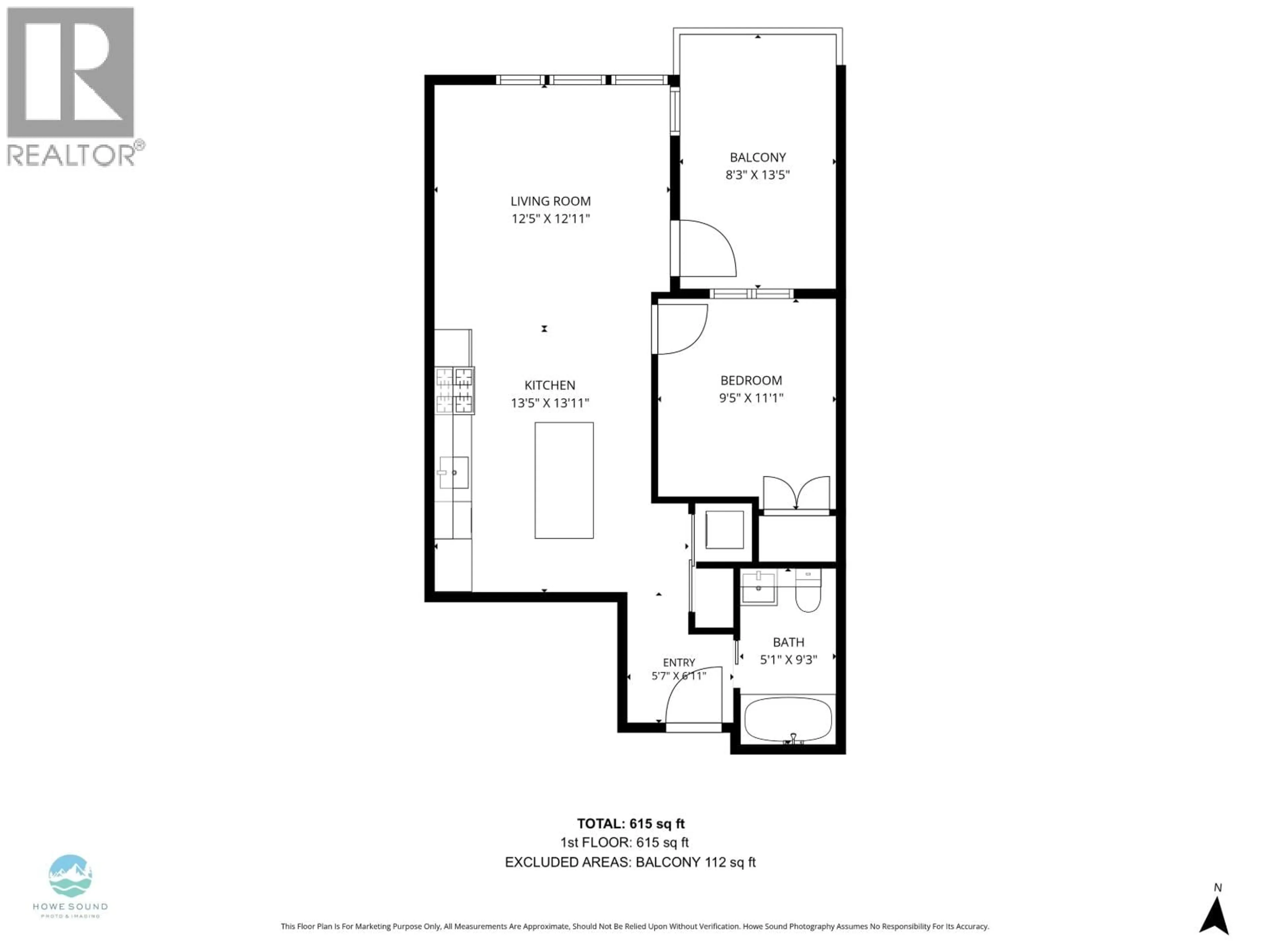 Floor plan for 419 - 1500 SCOTT CRES, Squamish British Columbia V0N3G0