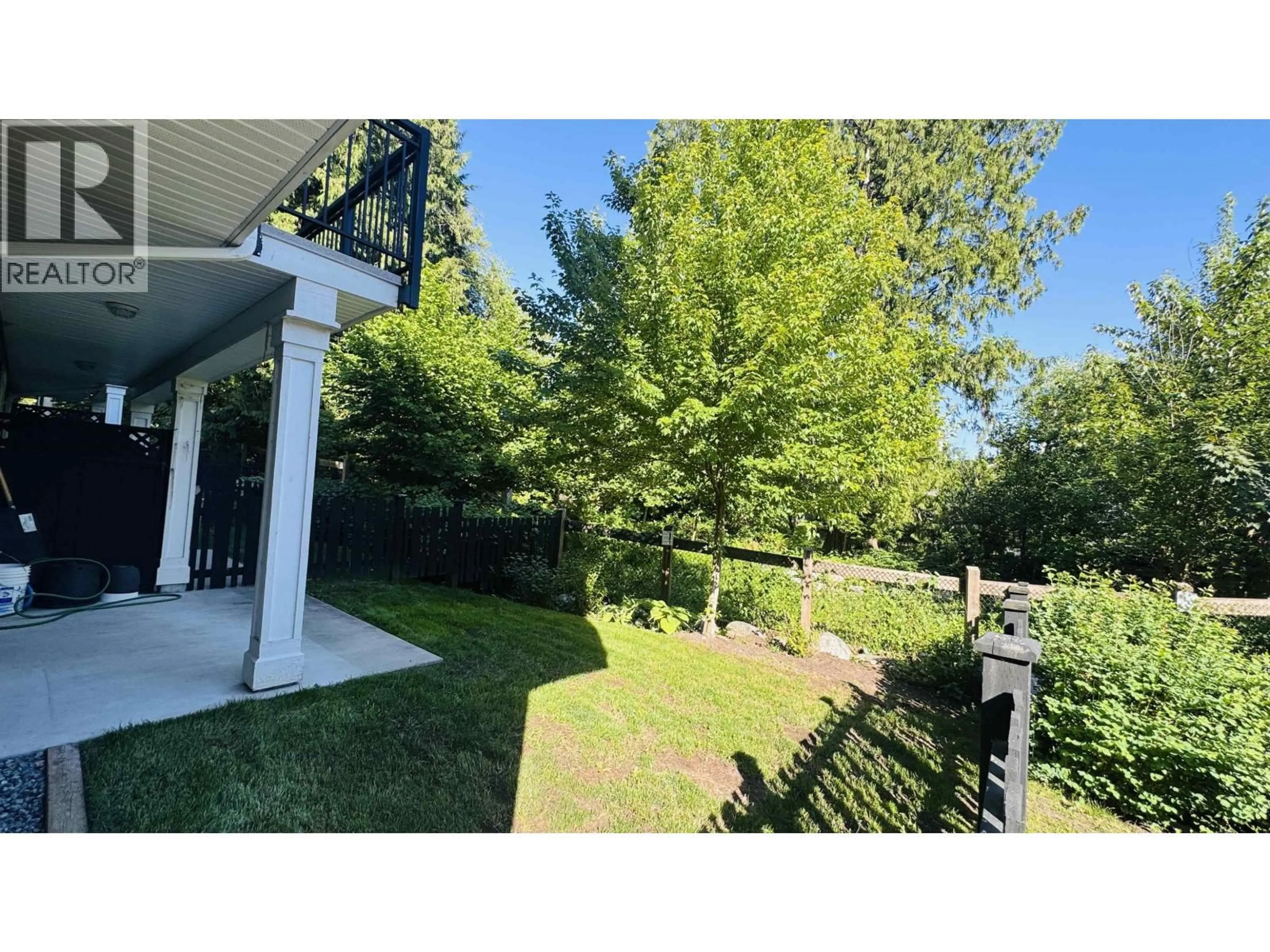A pic from outside/outdoor area/front of a property/back of a property/a pic from drone, forest/trees view for 124 - 1225 MITCHELL STREET, Coquitlam British Columbia V3B0R5