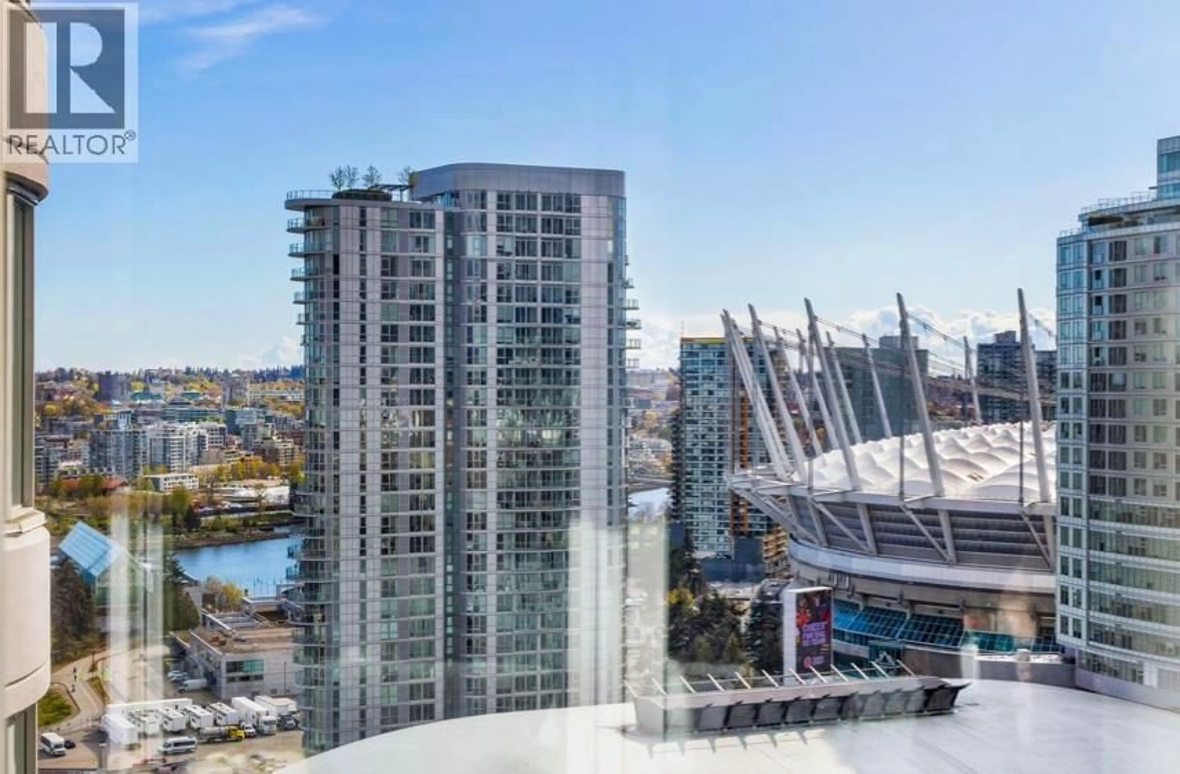 A pic from outside/outdoor area/front of a property/back of a property/a pic from drone, city buildings view from balcony for 2906 - 688 ABBOTT STREET, Vancouver British Columbia V6B0B9