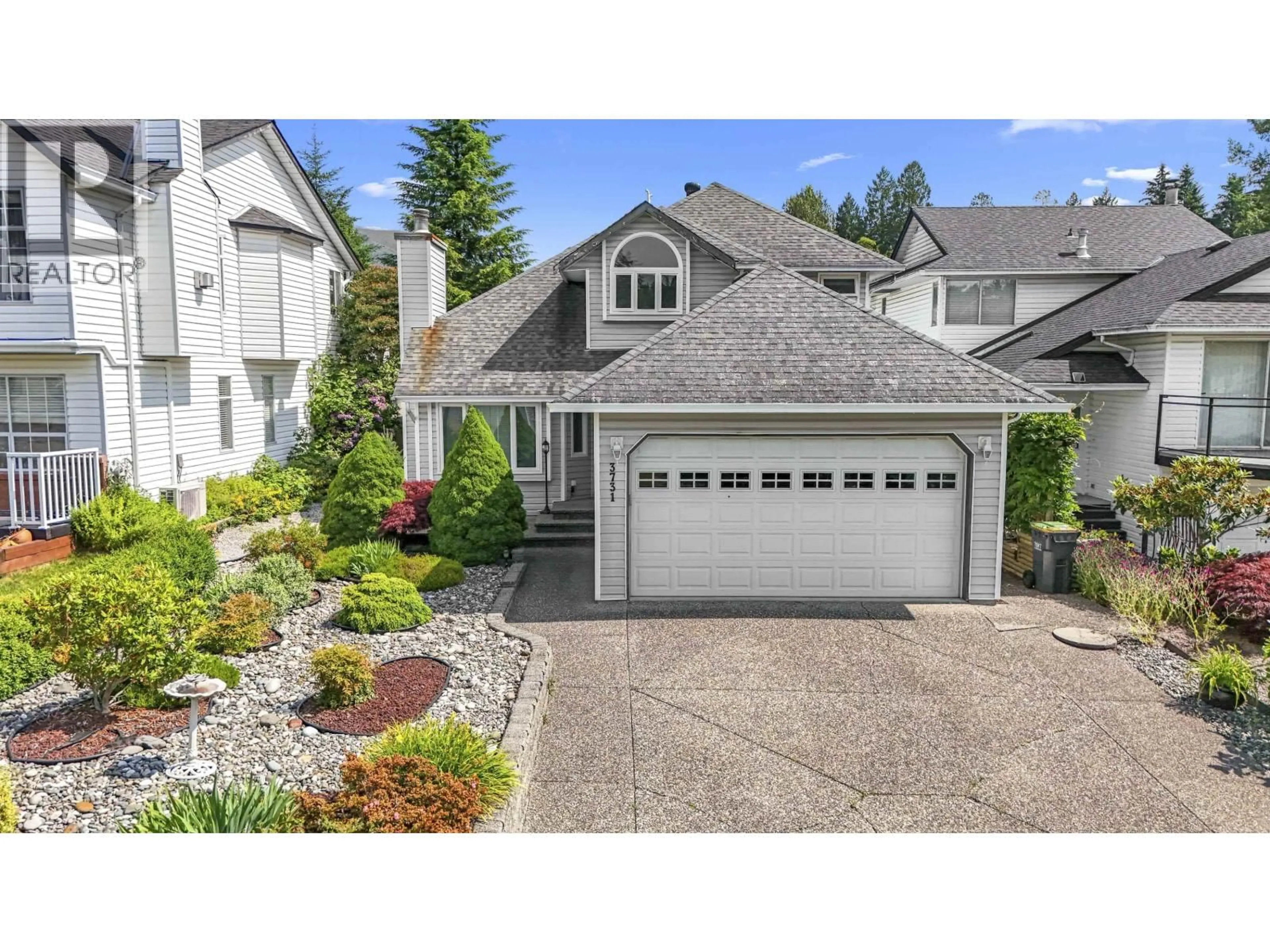 Home with vinyl exterior material, street for 3731 BRACEWELL COURT, Port Coquitlam British Columbia V3B7B6